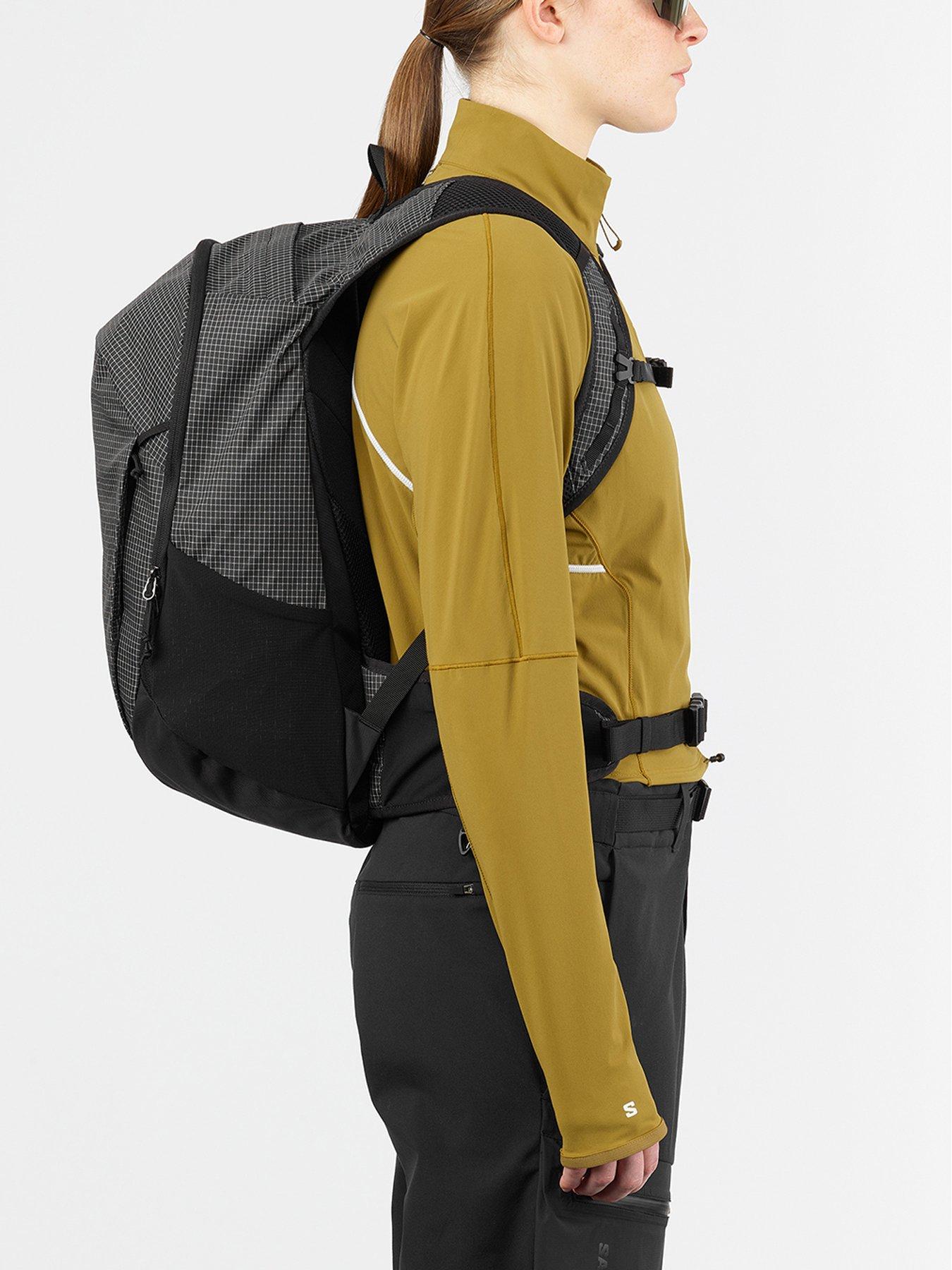 Image 2 of 5 of Salomon Adults Unisex Trailblazer 20 Commuter Backpack - Black