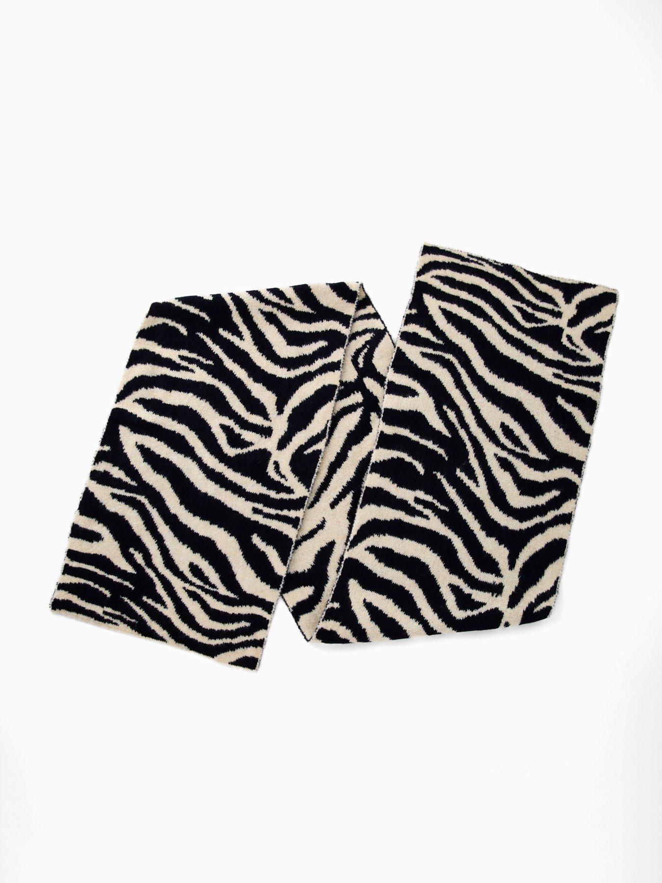  image of pieces-zebra-print-long-scarf-nbsp--multi