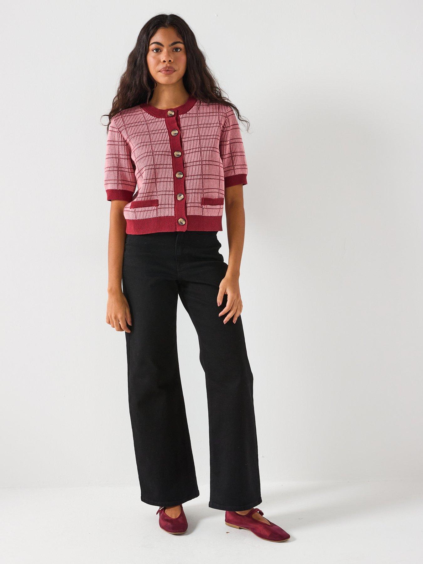 Image 3 of 5 of Vero Moda VMMARVELOUS 2/4 O-NECK CARDIGAN