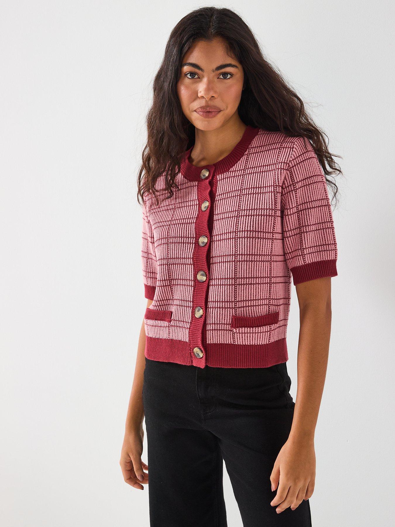 Image 5 of 5 of Vero Moda VMMARVELOUS 2/4 O-NECK CARDIGAN
