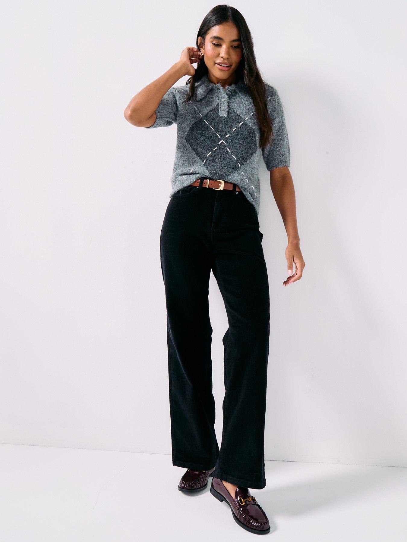 Image 3 of 6 of Vero Moda Vmbliss Polo&nbsp;neck Pullover - Grey