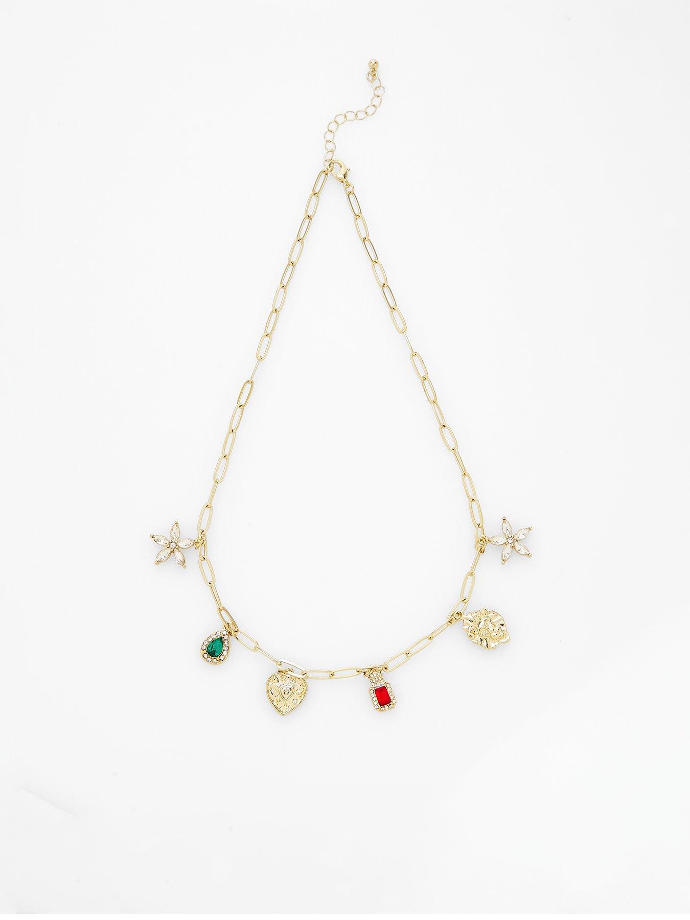 PIECES Mavis Chain Necklace - Gold