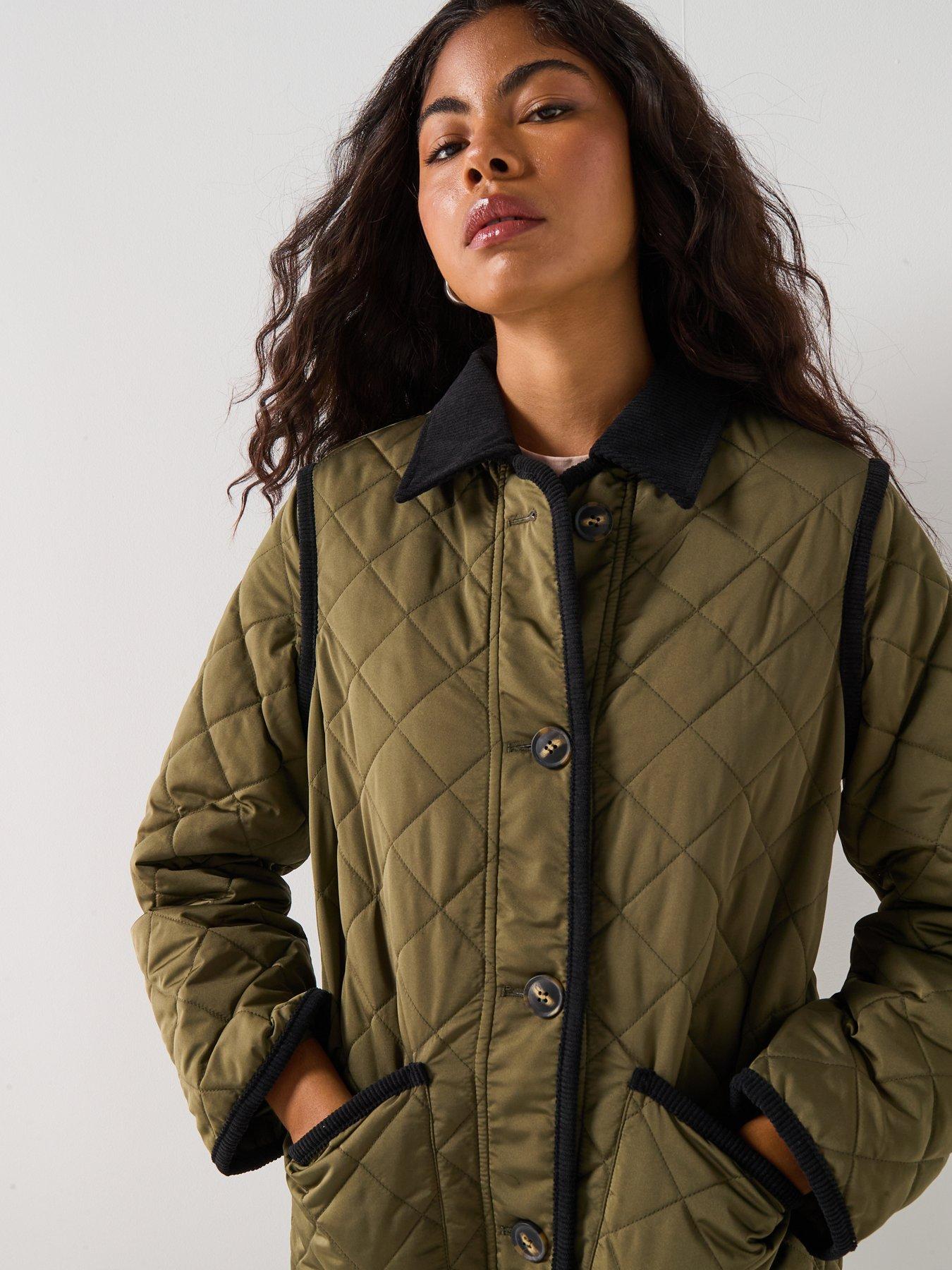  image of vero-moda-vmemily-long-coat-boo-green