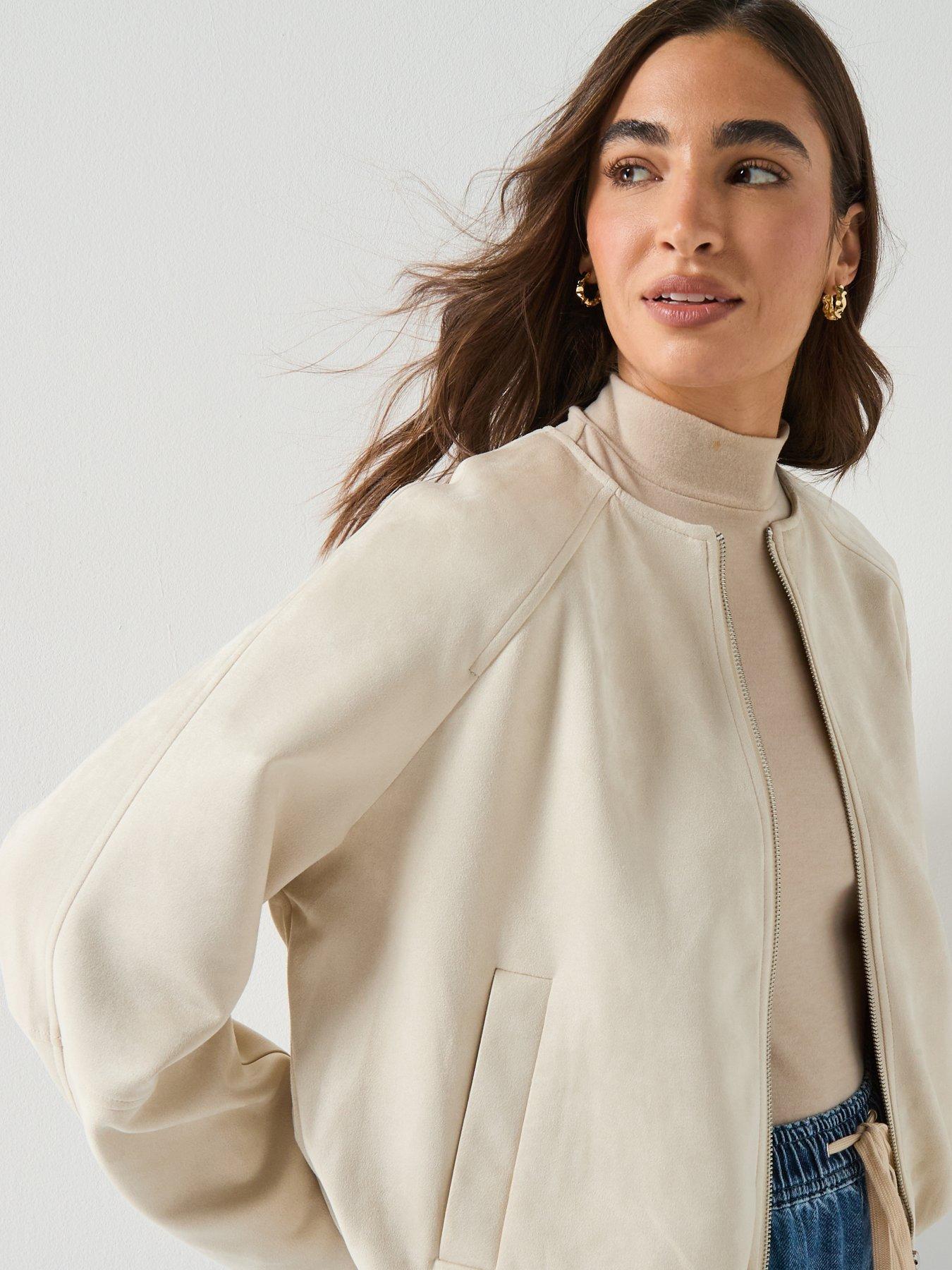 Image 4 of 6 of Vero Moda Monica Short Jacket - Cream