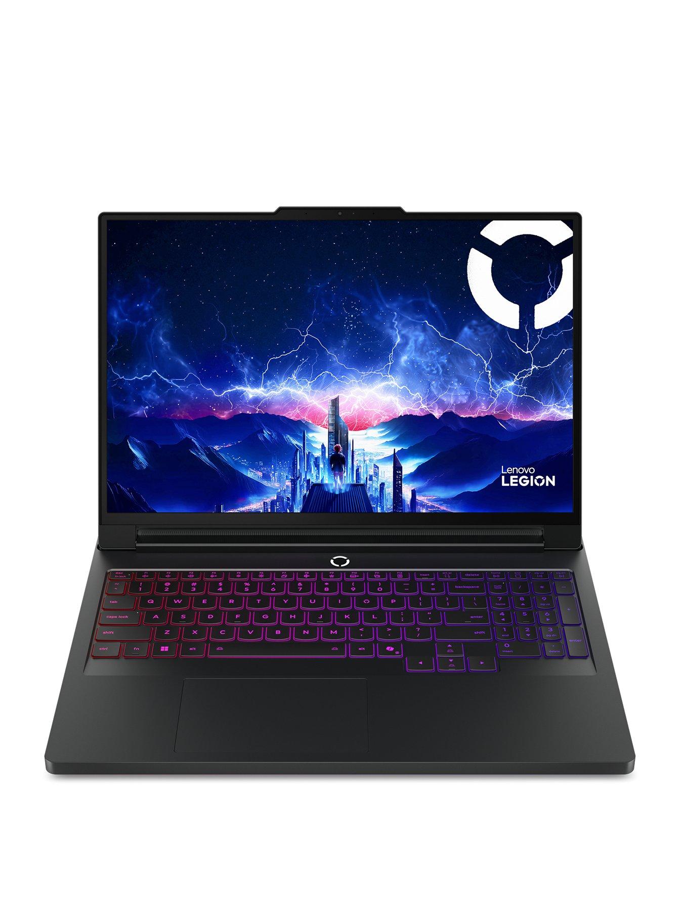 Image 1 of 7 of Lenovo Legion Pro 7 16IAX10H Gaming Laptop - GeForce RTX 5090 - Intel Core Ultra 9 (Series 2) - 32GB RAM - 1TB  SSD  - 16in WQXGA OLED 240Hz