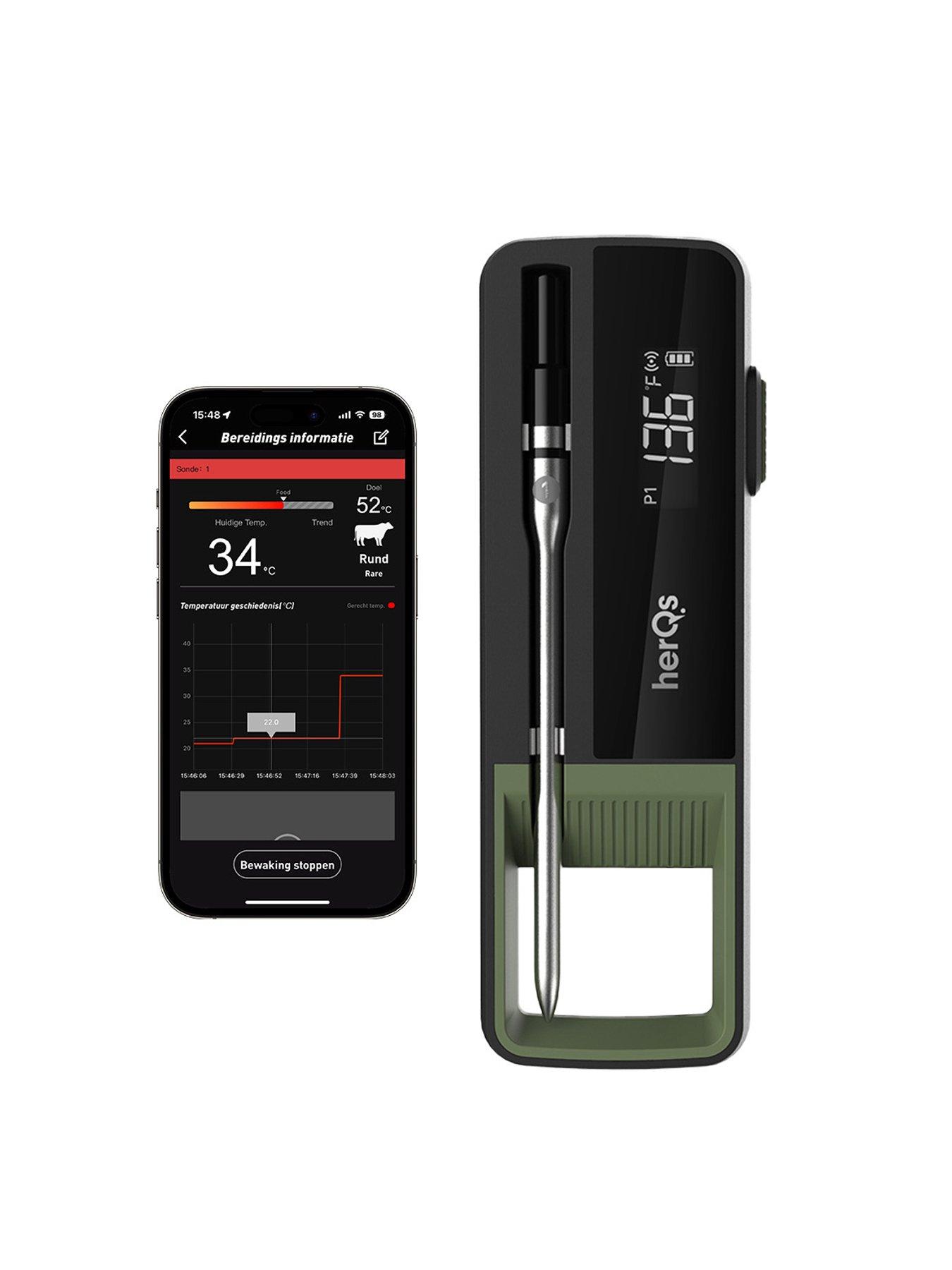 HerQs Single Max - Wireless Meat Thermometer