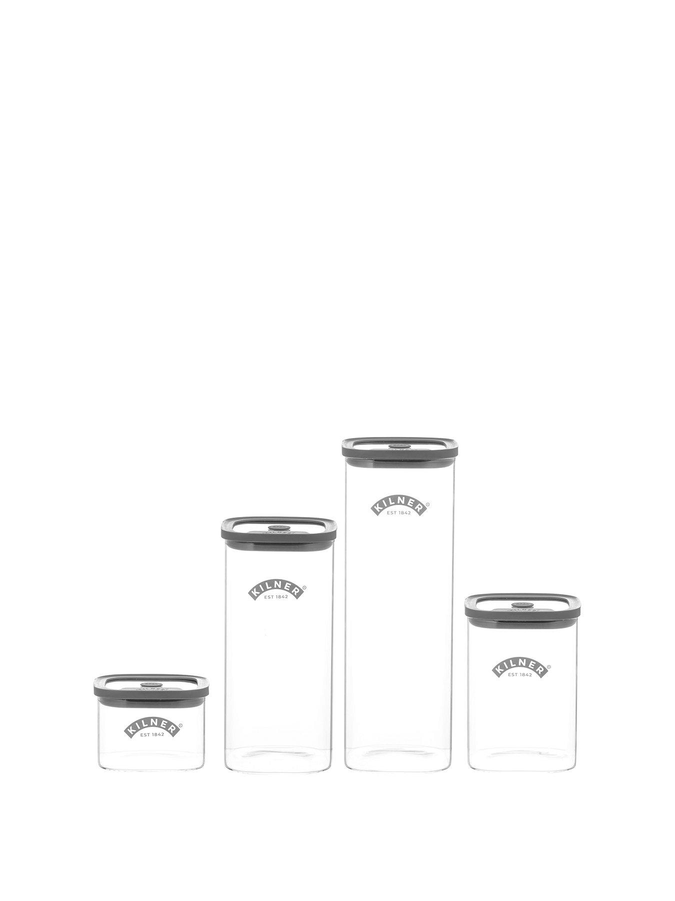  image of kilner-fresh-storage-4-piece-pantry-set-1-x-05-l-1x-1l-1-x-15l-and-1-x-2l