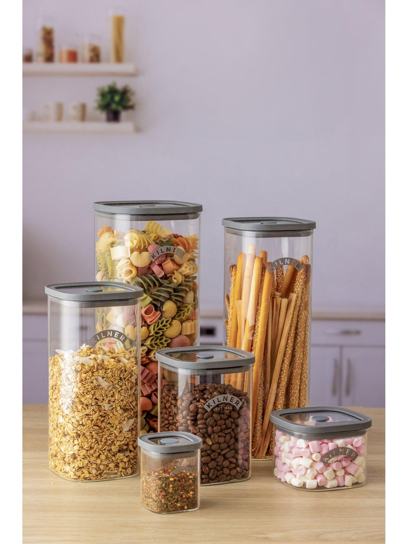  image of kilner-fresh-storage-8-piece-spice-jar-set-016l