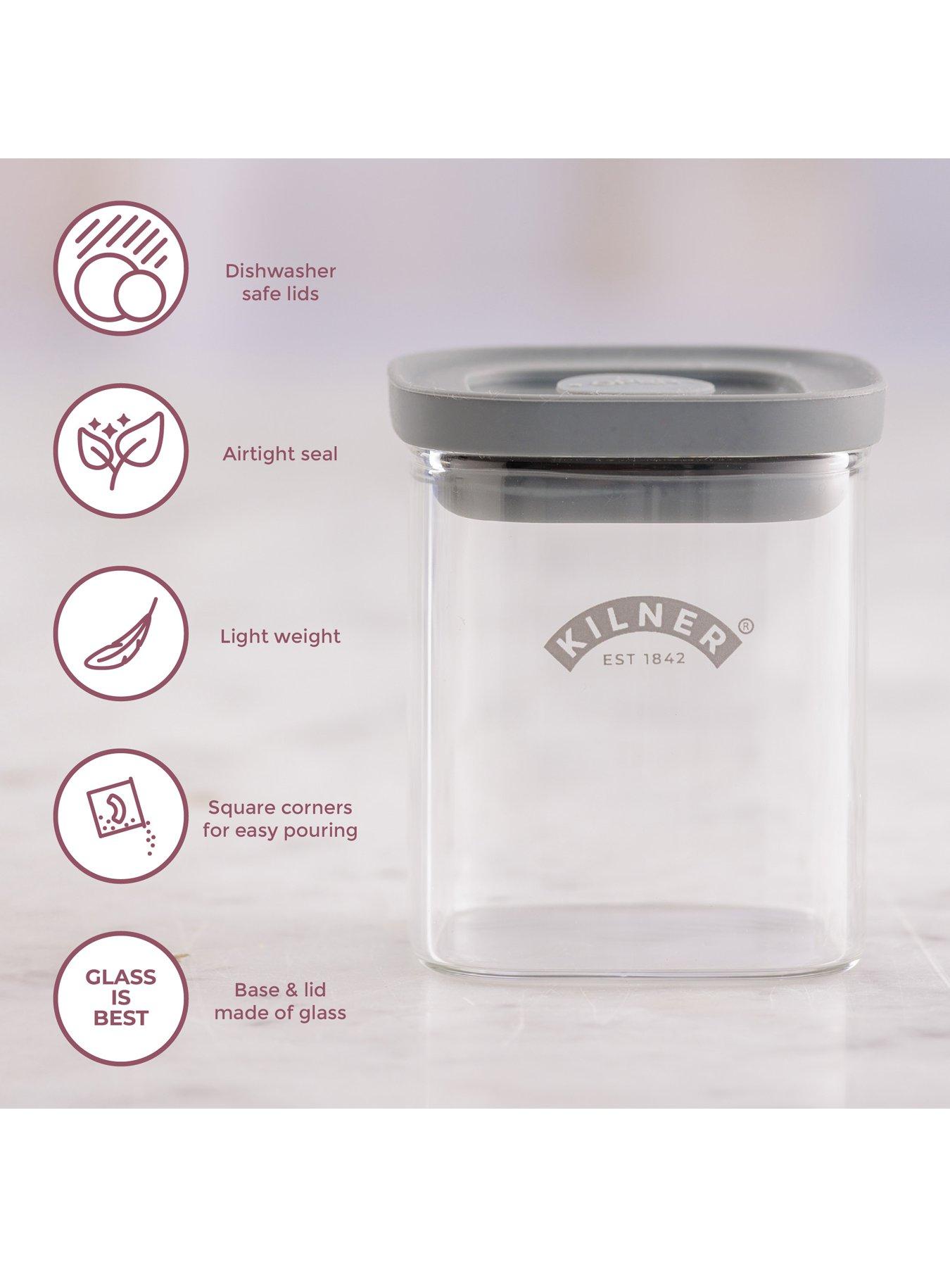  image of kilner-fresh-storage-8-piece-spice-jar-set-016l