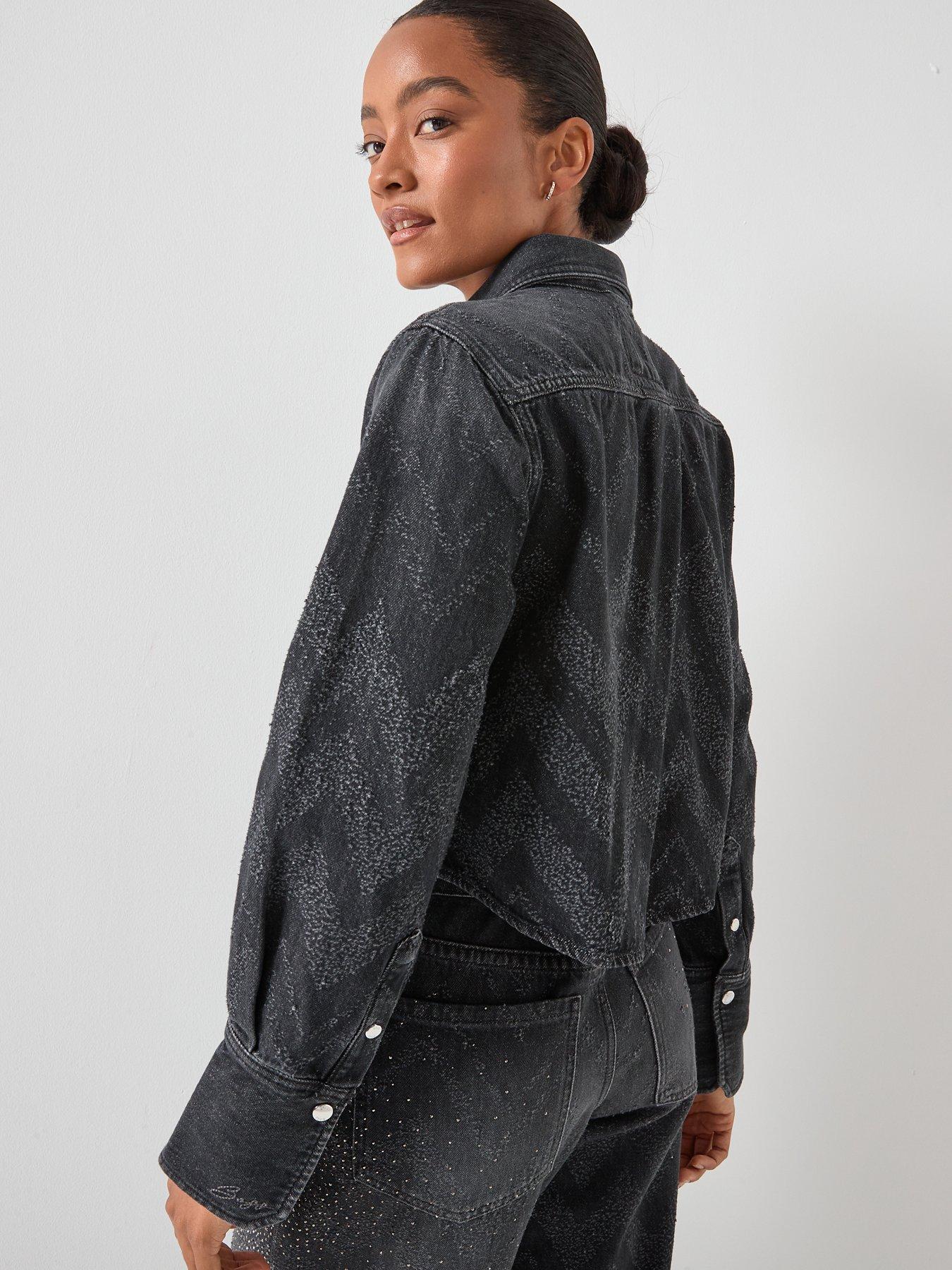 Image 2 of 6 of BOSS Long Sleeve Shirt - Black