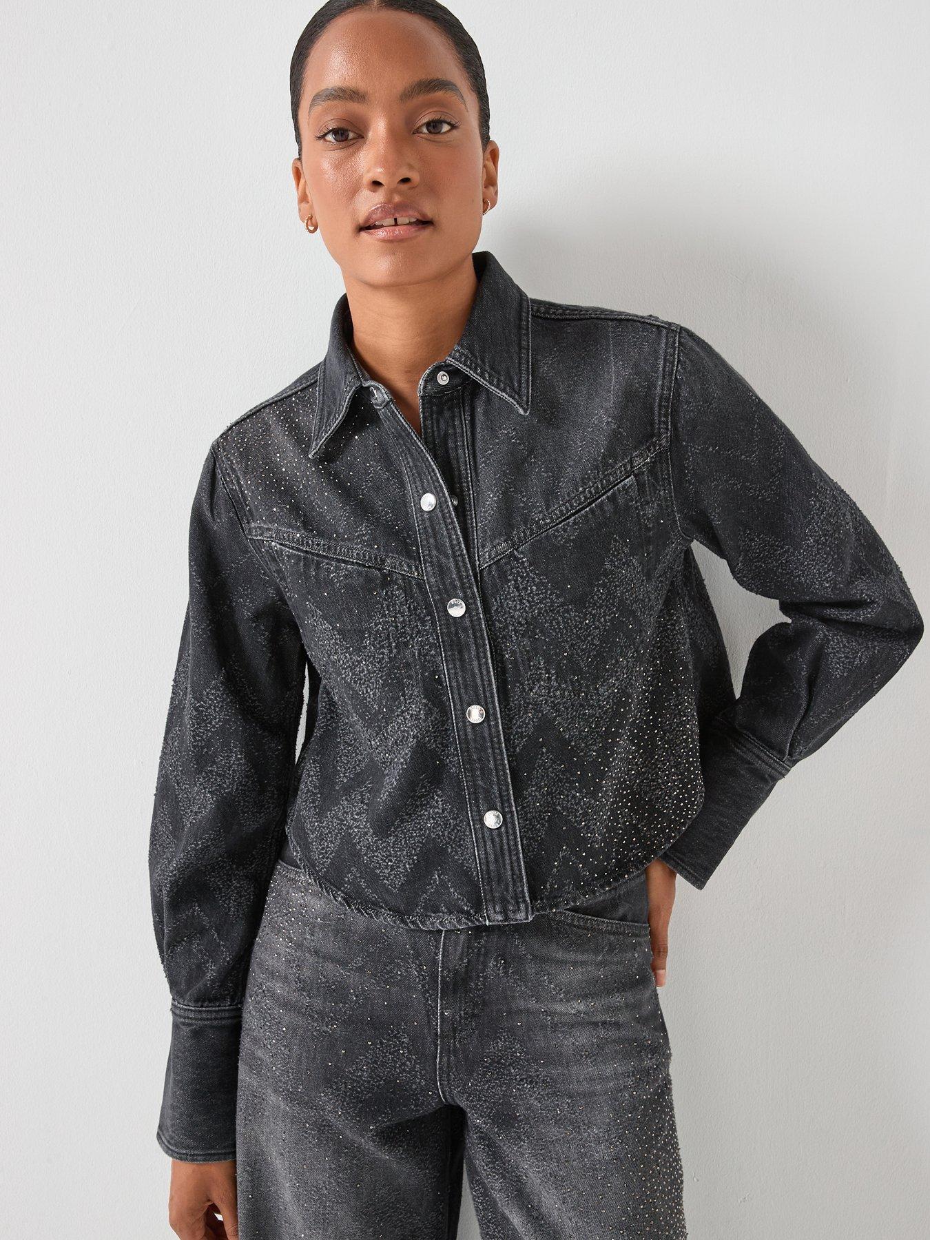 Image 5 of 6 of BOSS Long Sleeve Shirt - Black