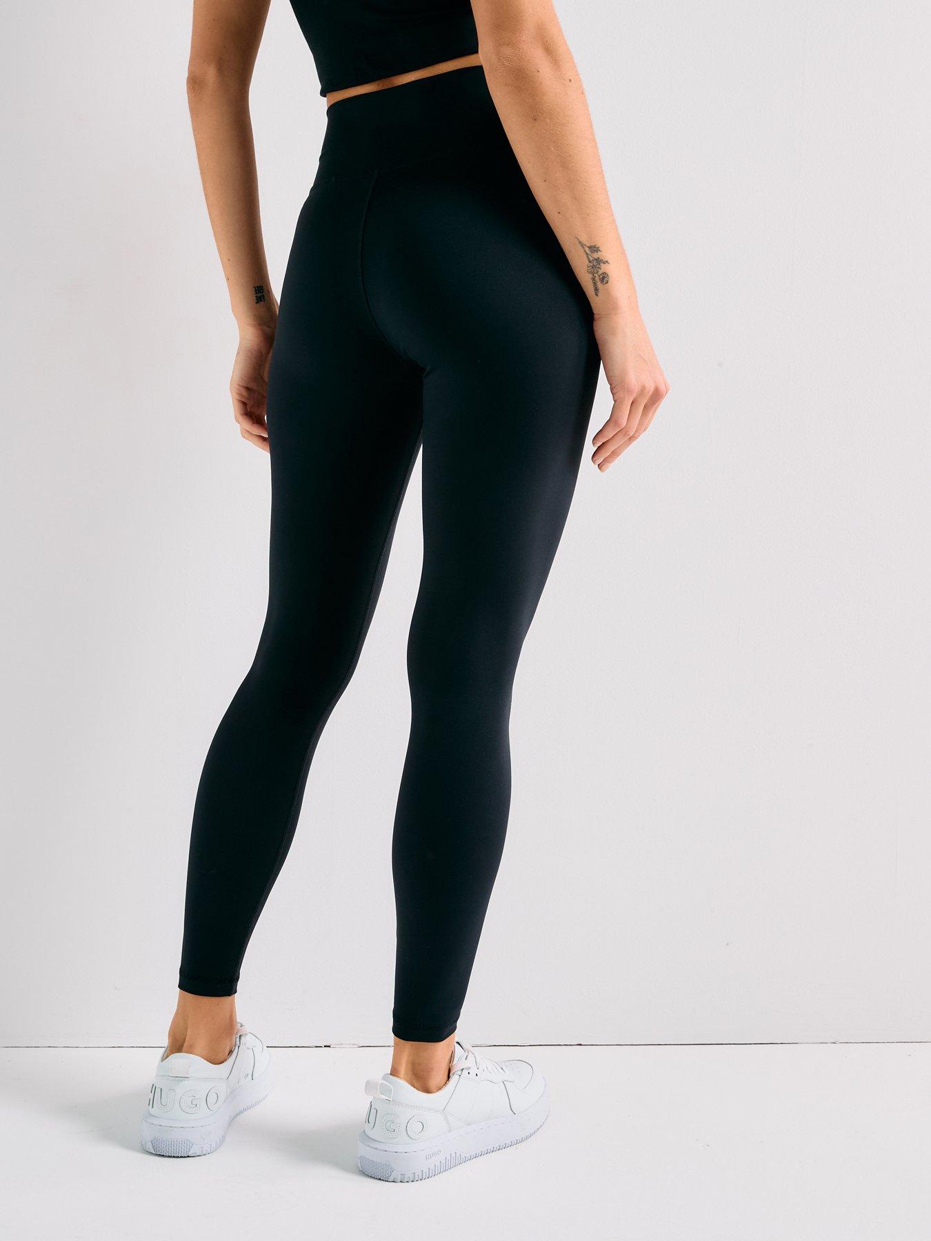 Image 6 of 6 of HUGO High Waisted Leggings - Black
