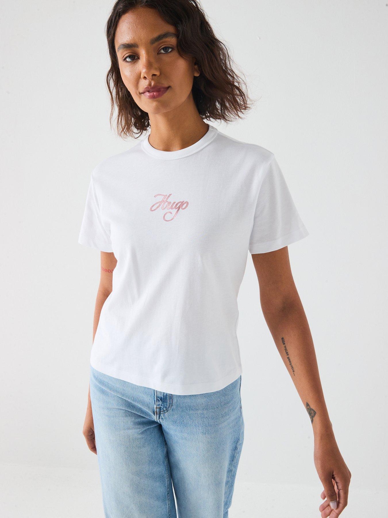 undefined Hugo Short Sleeve T-Shirt - White