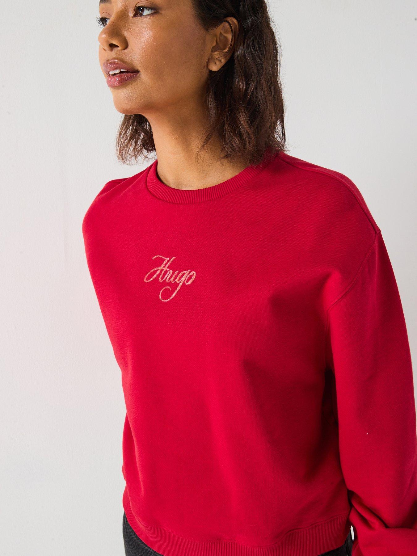 undefined Logo Sweatshirt - Medium Red