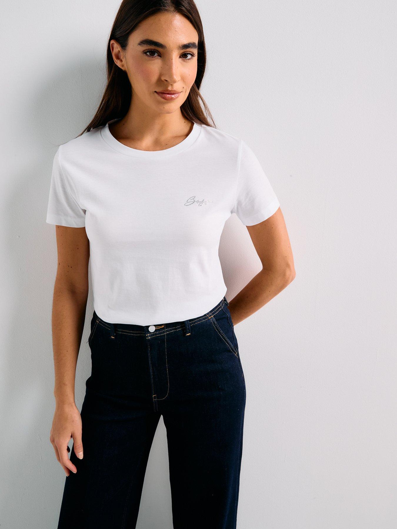 undefined Short Sleeve T-Shirt - White