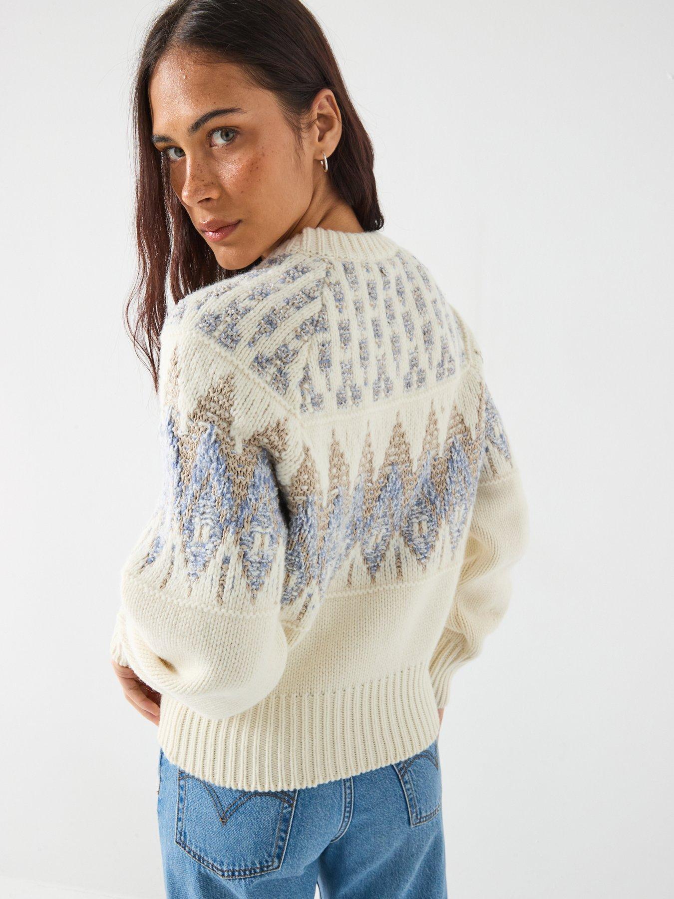 Image 2 of 6 of BOSS Farombo Knitted Jumper - Multi