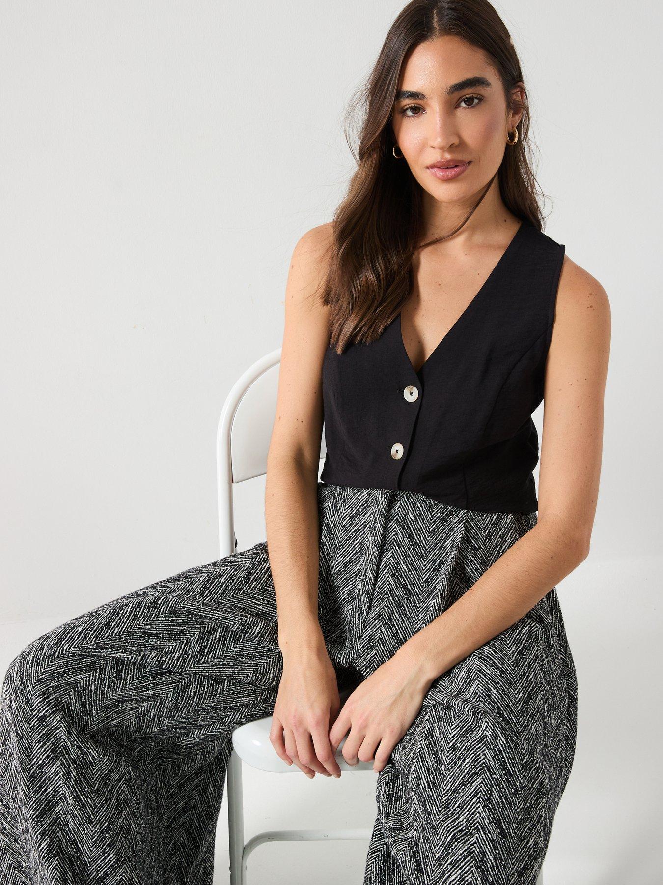 Image 4 of 6 of BOSS Tetosa Wide Leg Pants - Multi