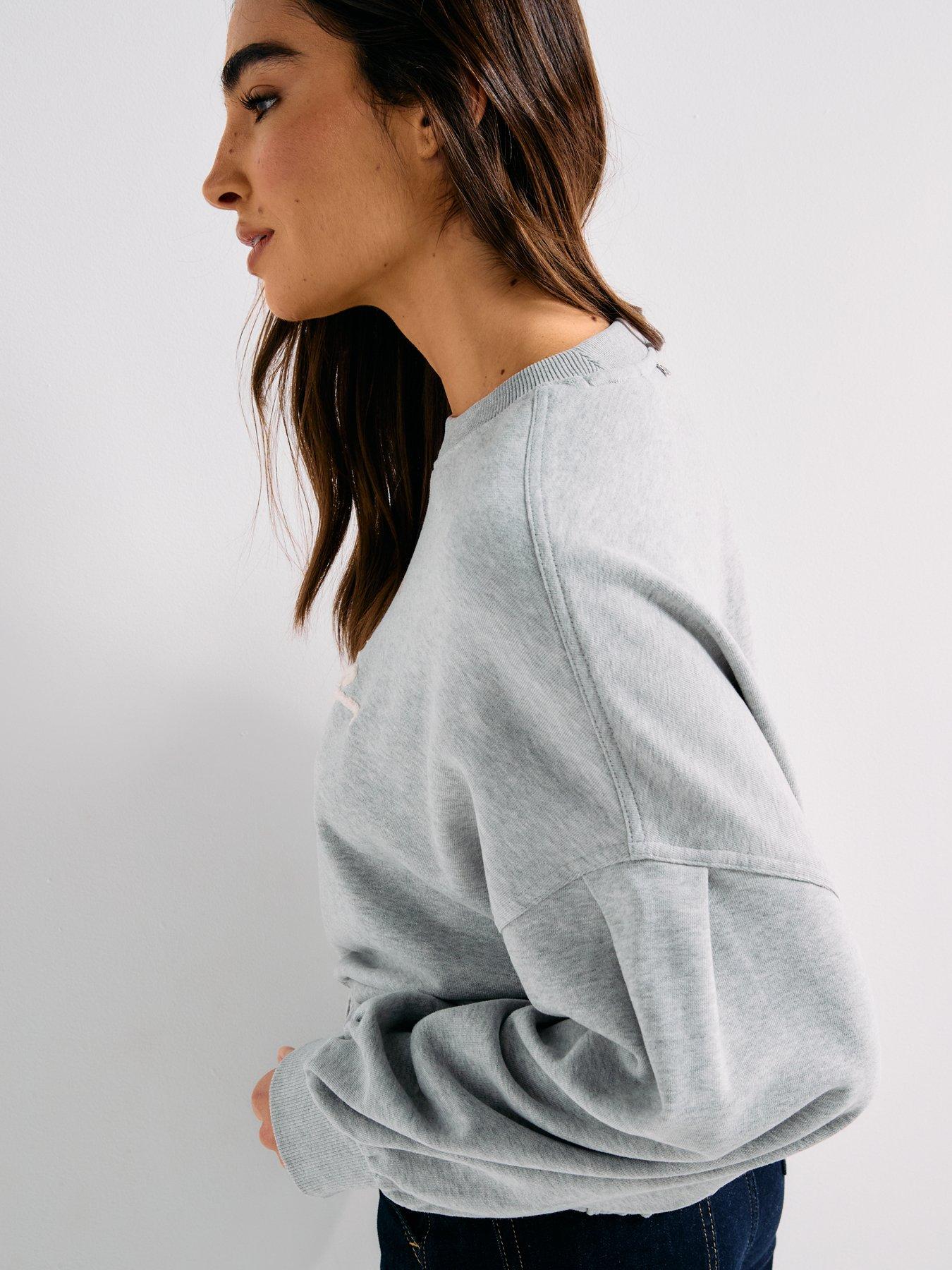 Image 6 of 6 of BOSS Easton Crew Sweatshirt - Grey