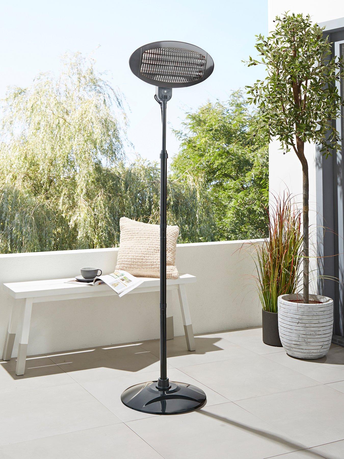 Image 4 of 4 of Radiant Opal 2000w max FS Carbon Elem Patio Heater Black
