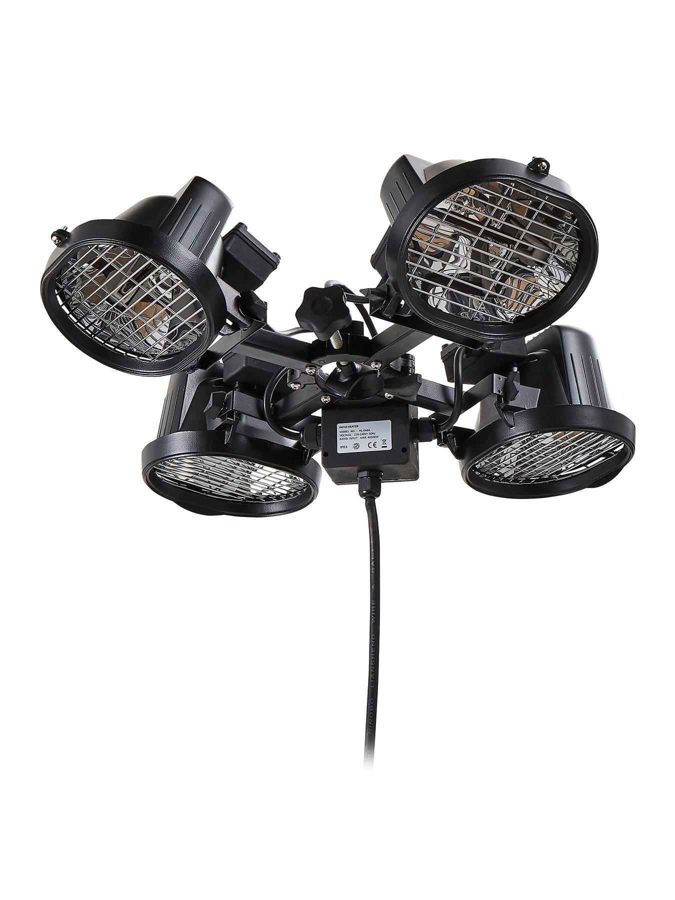 Image 2 of 6 of Radiant Ruby 4x450W Alum D/C Parasol Heater