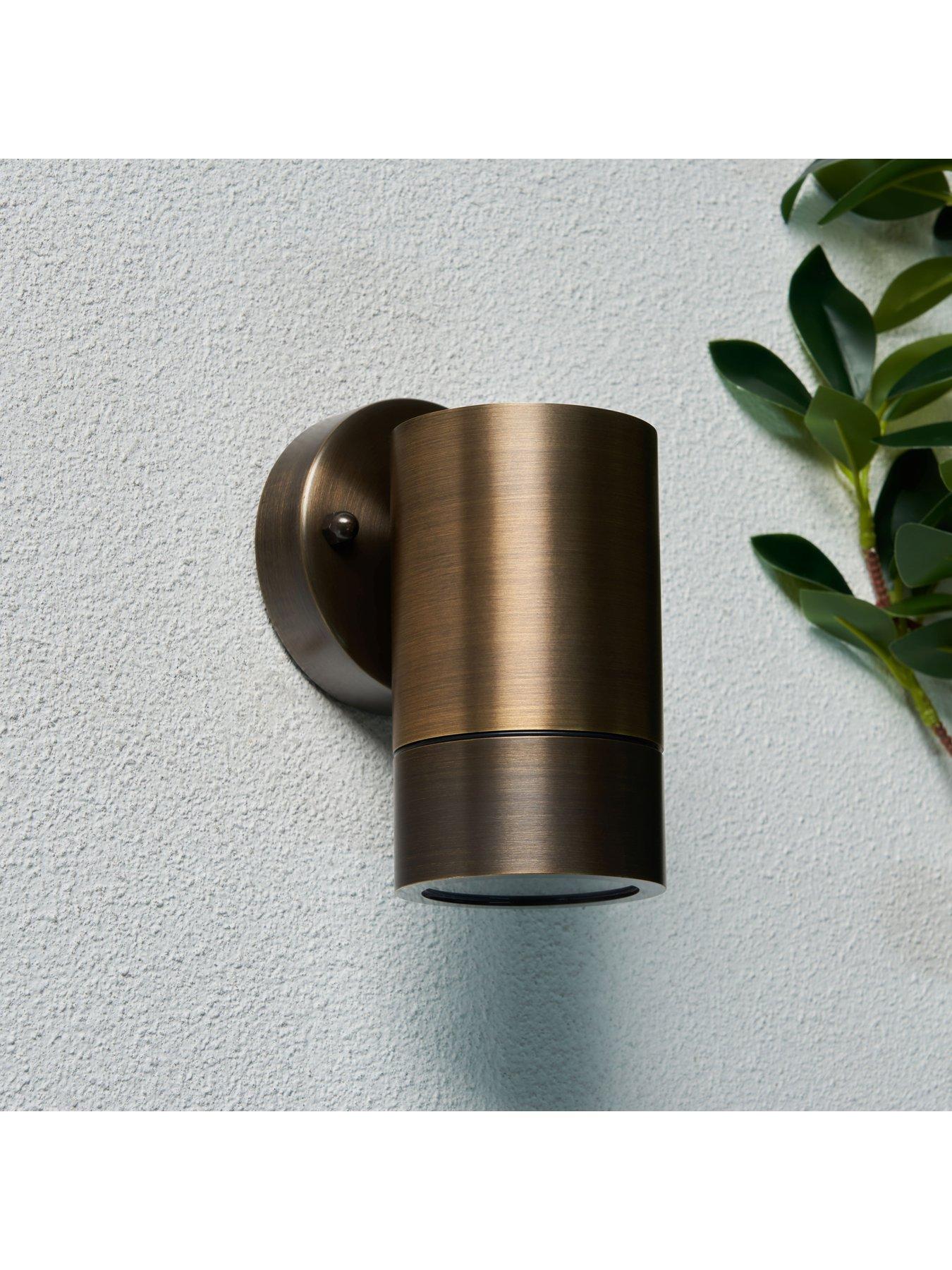  image of zinc-brac-solid-brass-1lt-up-or-down-gu10-wl-bronze