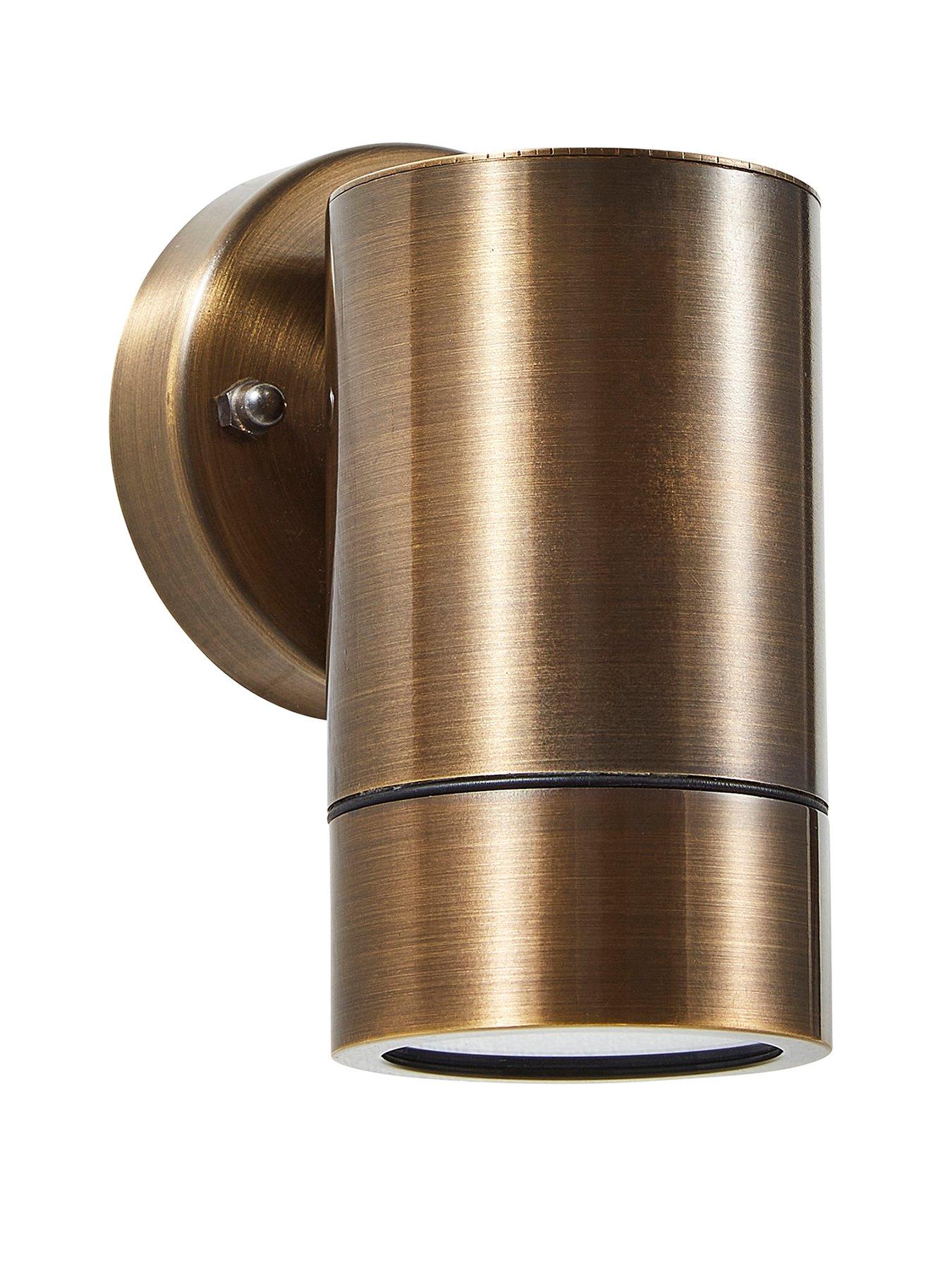  image of zinc-brac-solid-brass-1lt-up-or-down-gu10-wl-bronze