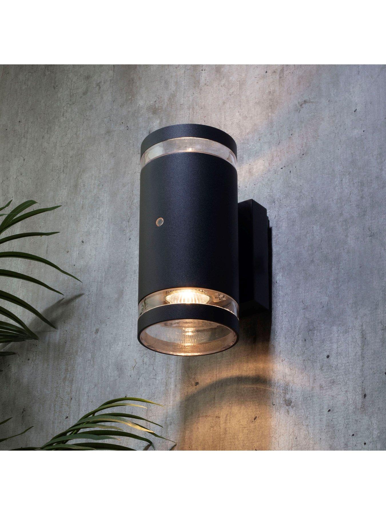  image of zinc-lens-2lt-wall-w-photocell-gu10-anth