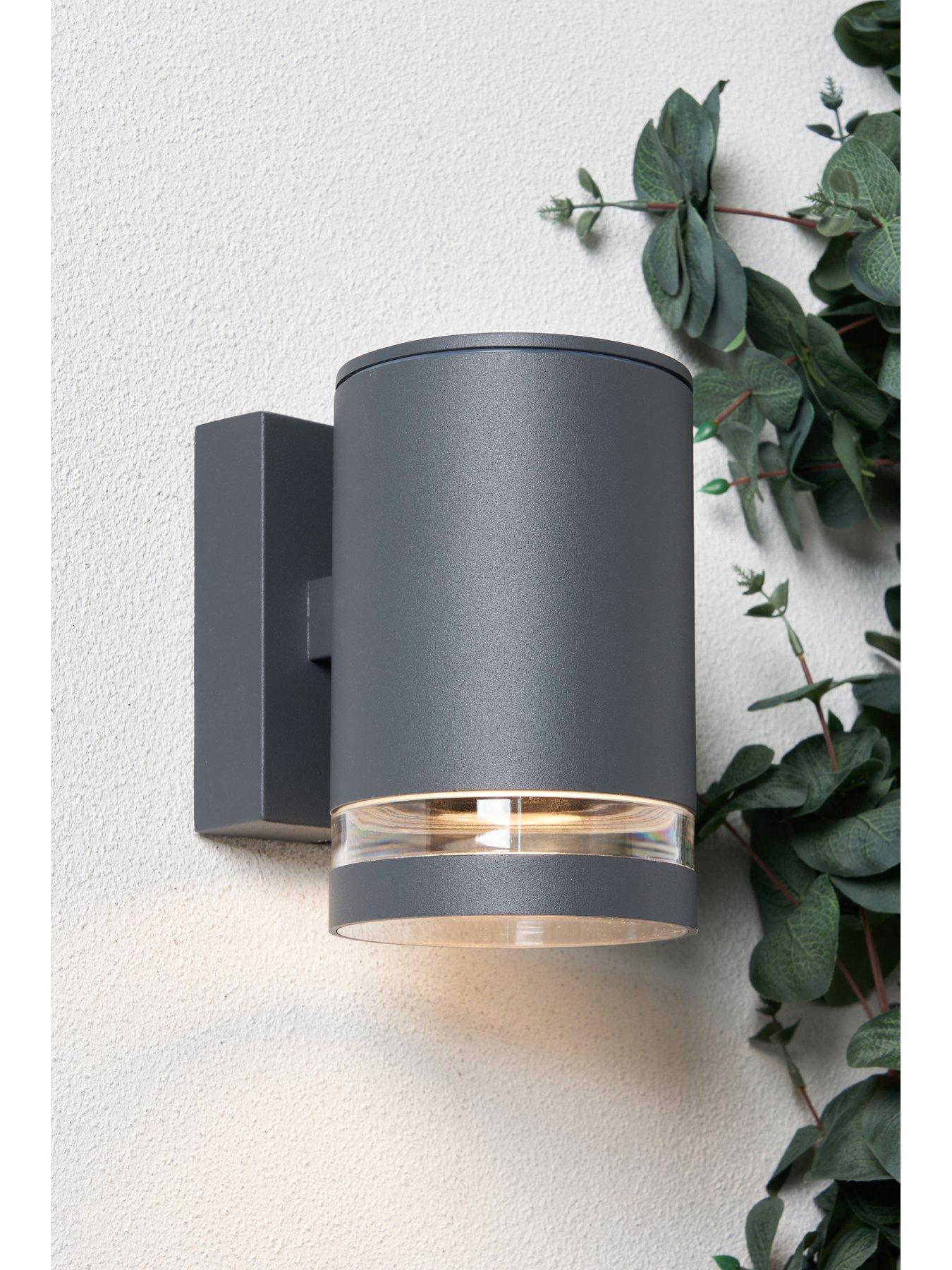 Zinc Lens Single light Antracite