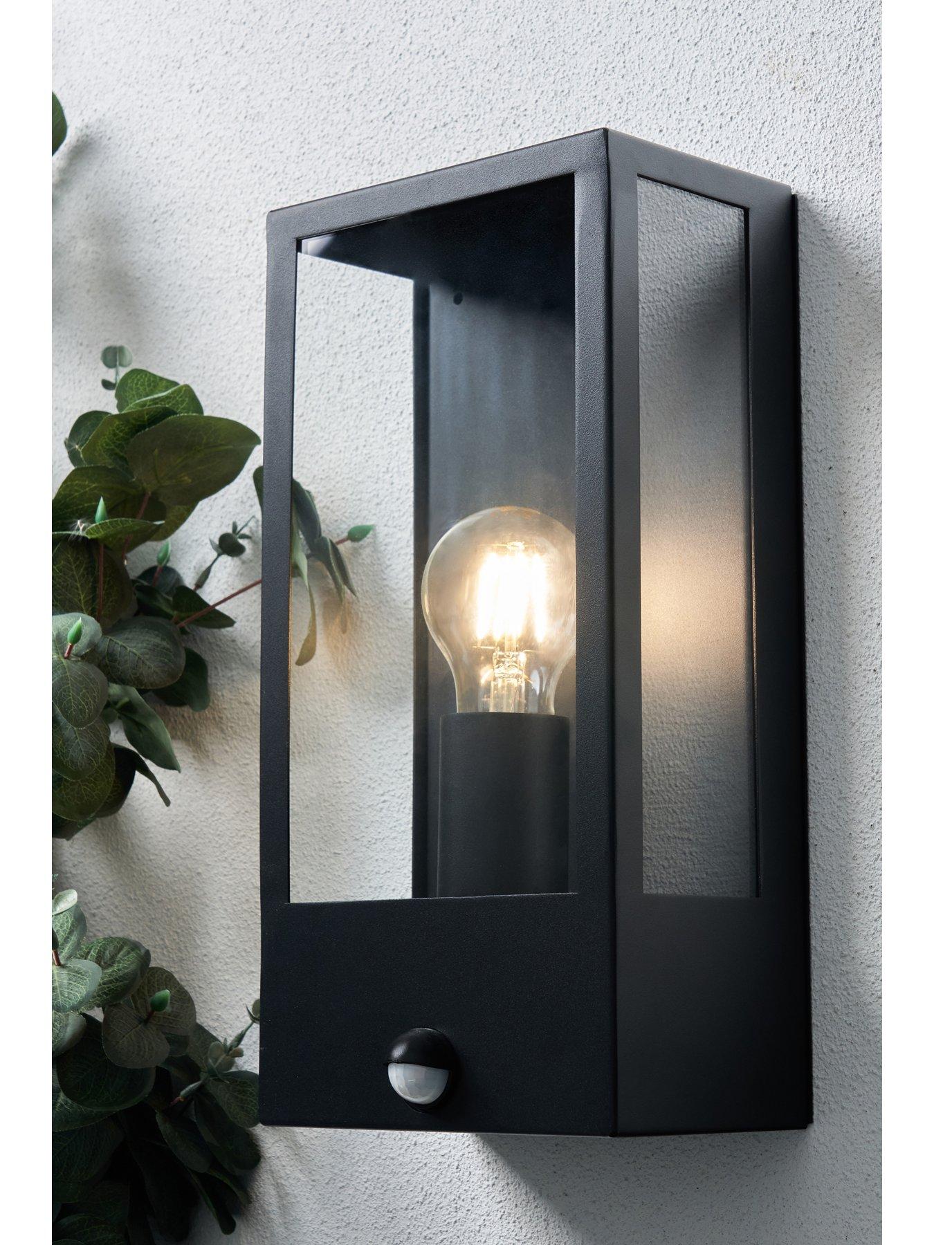 Image 1 of 6 of Minerva Wall Lantern With PIR