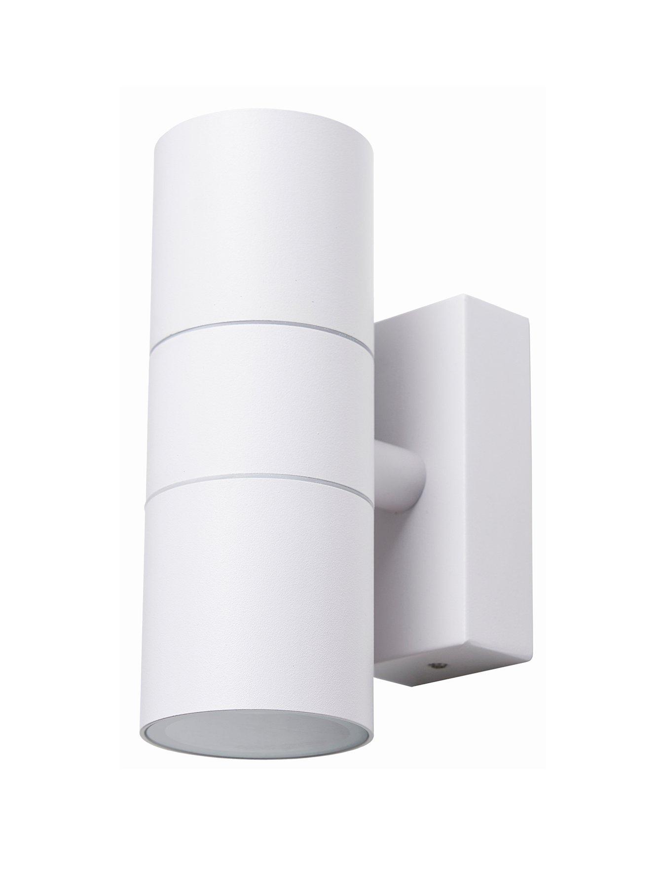 Image 2 of 7 of Leto IP65 2lt GU10 Wall light White