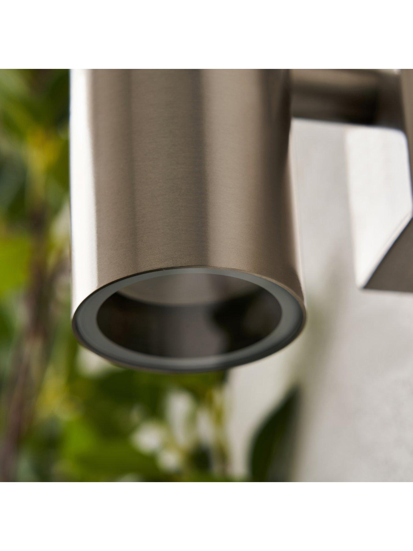 Image 6 of 7 of Leto IP65 Fixed Up or Down GU10 Wall Light SST