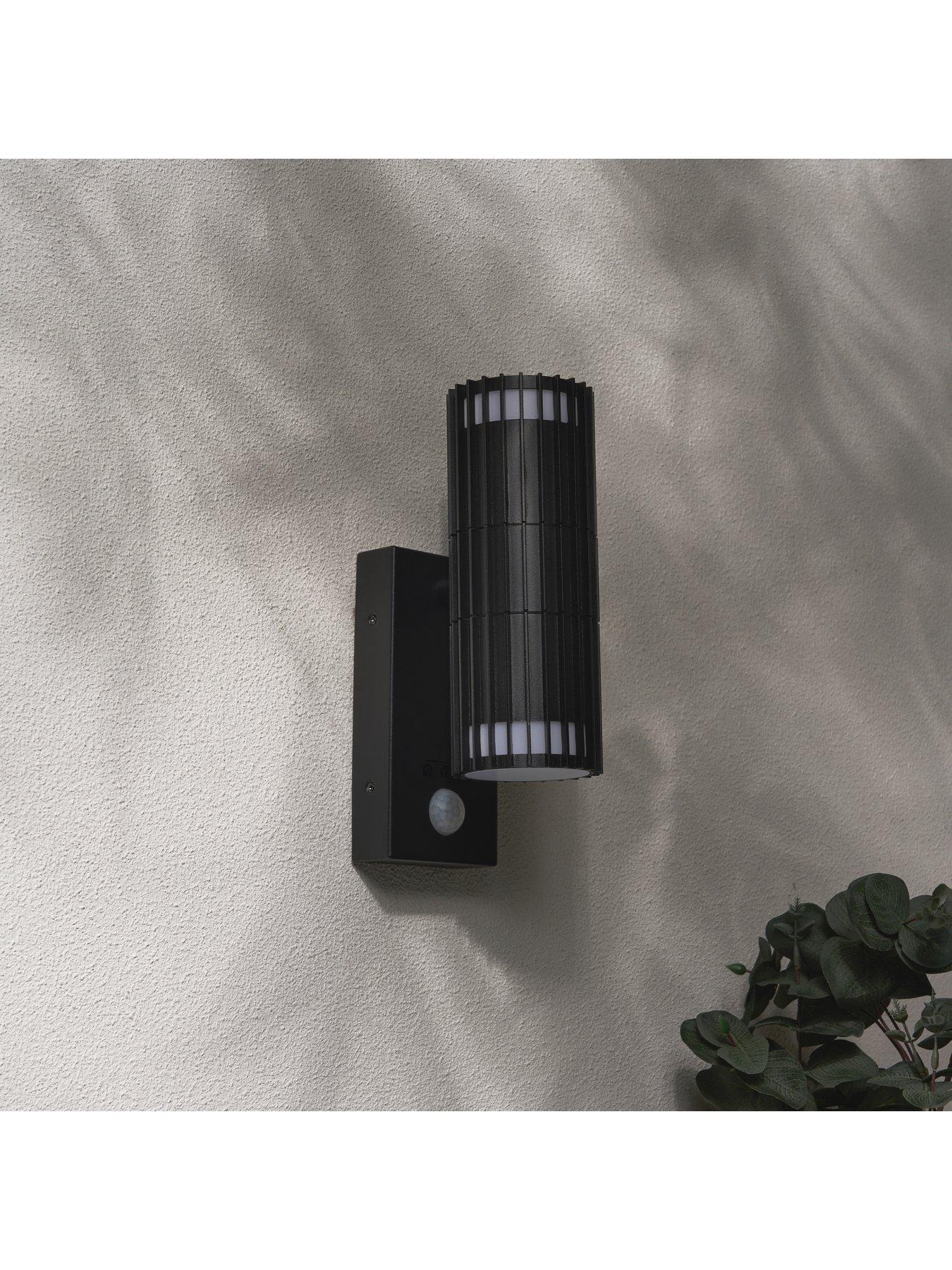 Image 5 of 7 of Muto 2 Light GU10 Up & Down WL w PIR IP65 Black