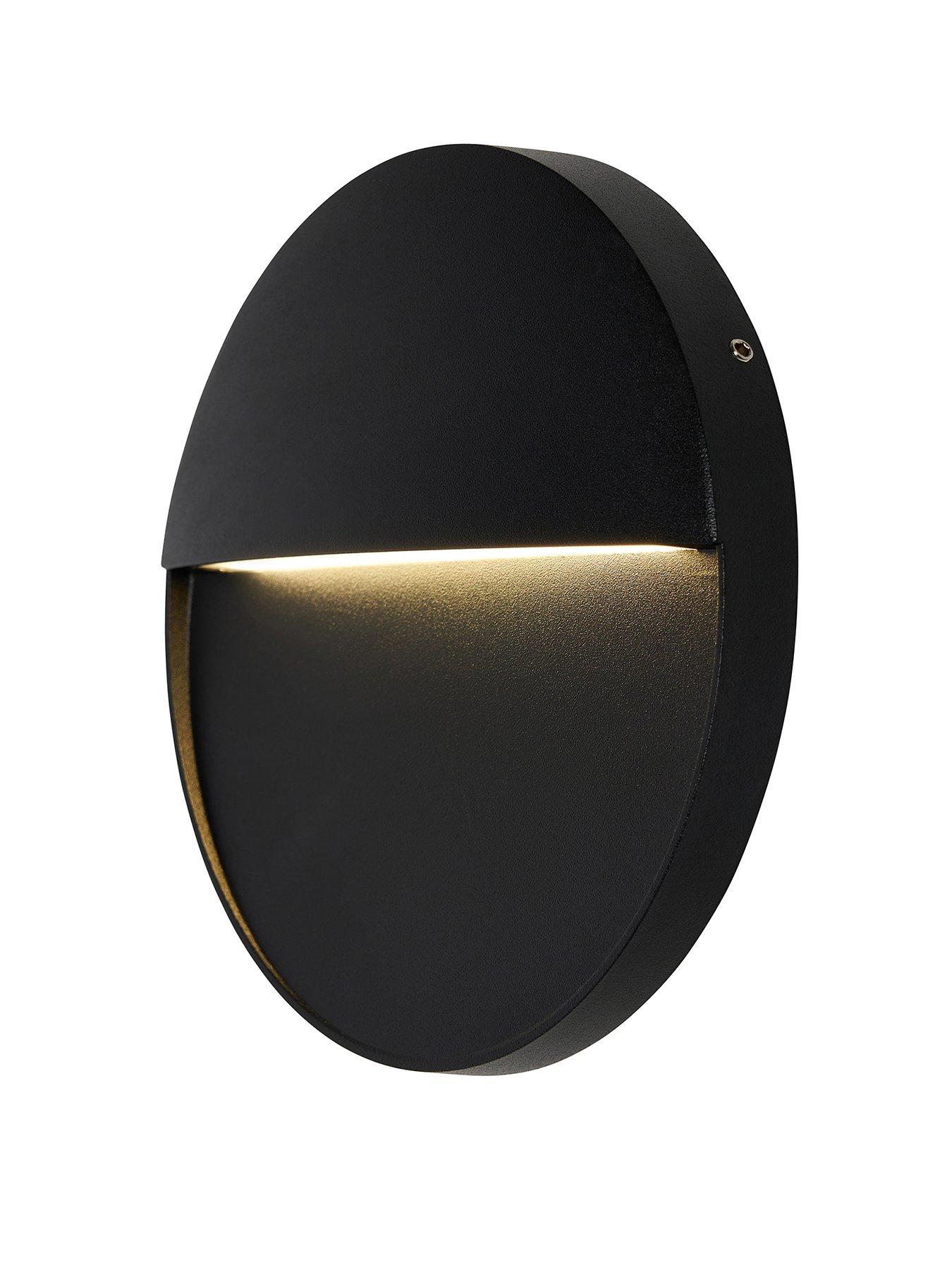 Image 3 of 7 of Onza 6w LED Rnd 16cm Guide Light Large IP54 Black