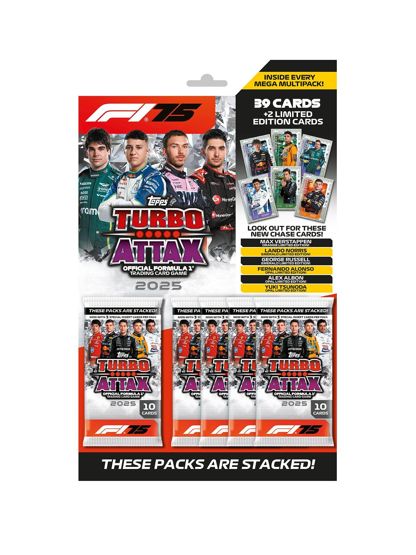 Topps F1 Turbo Attax 2025 Mega Multipack of Trading Cards