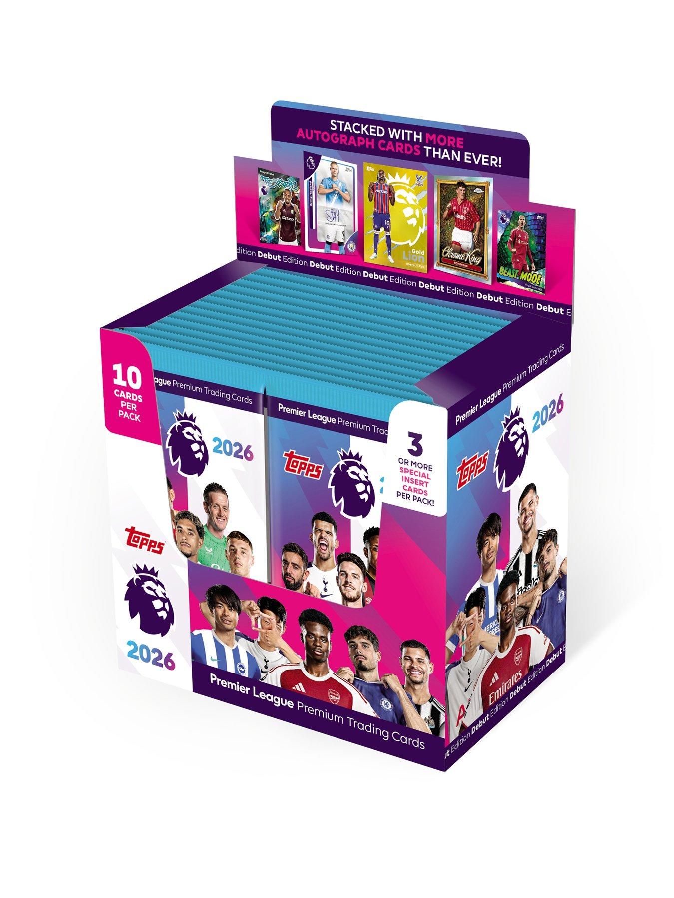 Topps Premier League 2025/26 Card Packets CDU (28 packets per box)