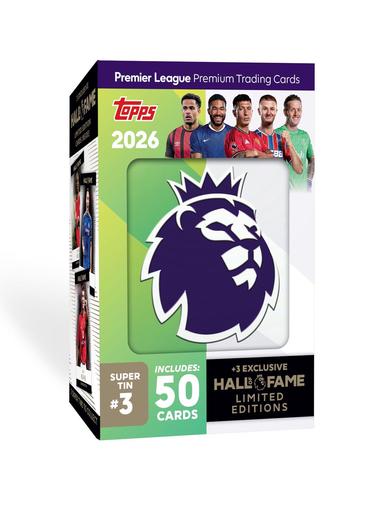 Image 1 of 8 of Topps Premier League 2025/26 Super Tin (Hall of Fame Series) 3
