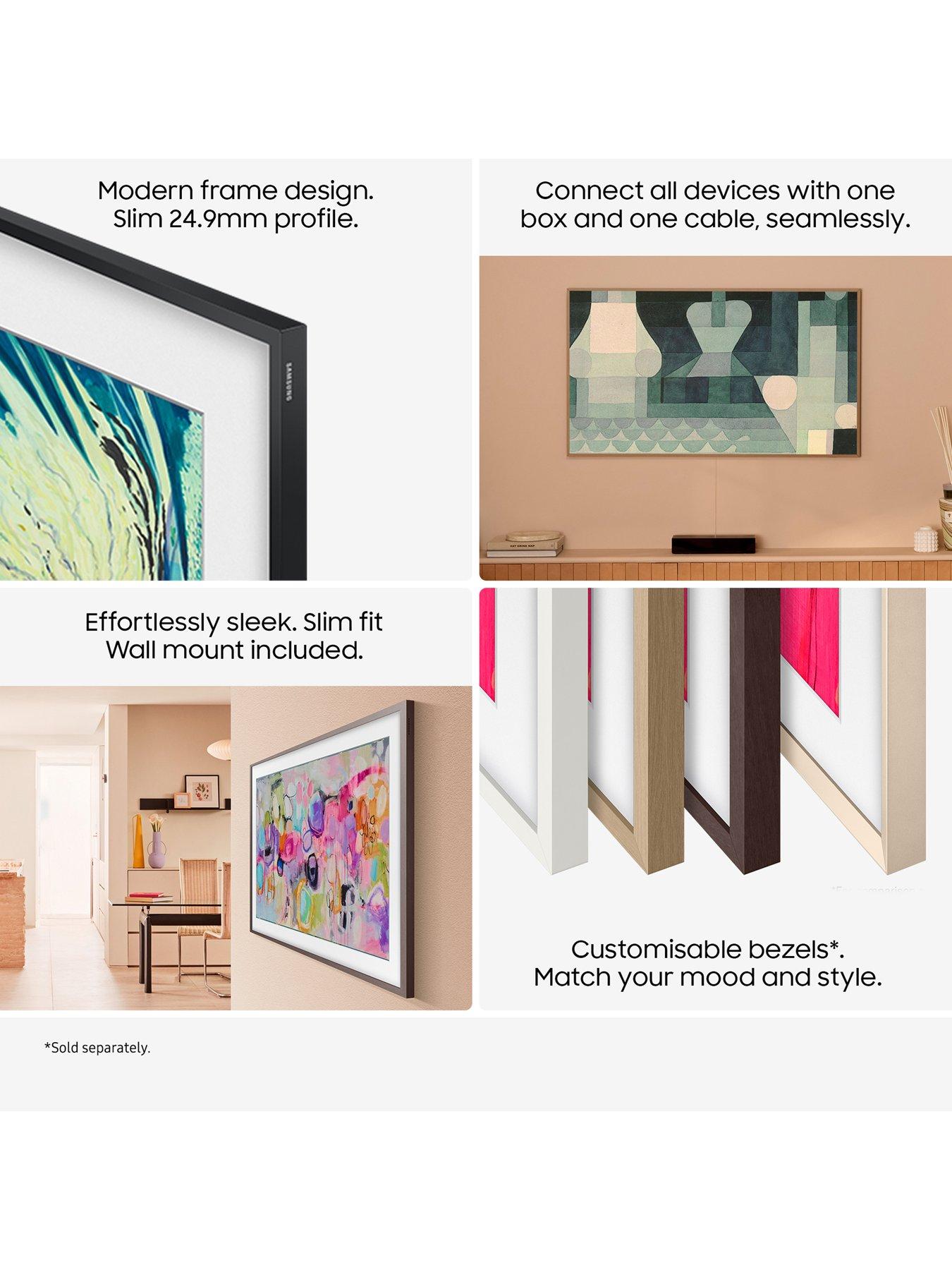 Image 4 of 8 of Samsung LS03F 65-inch The Frame QLED AI Smart TV with Art Mode &amp; Wall Mount - QE65LS03F