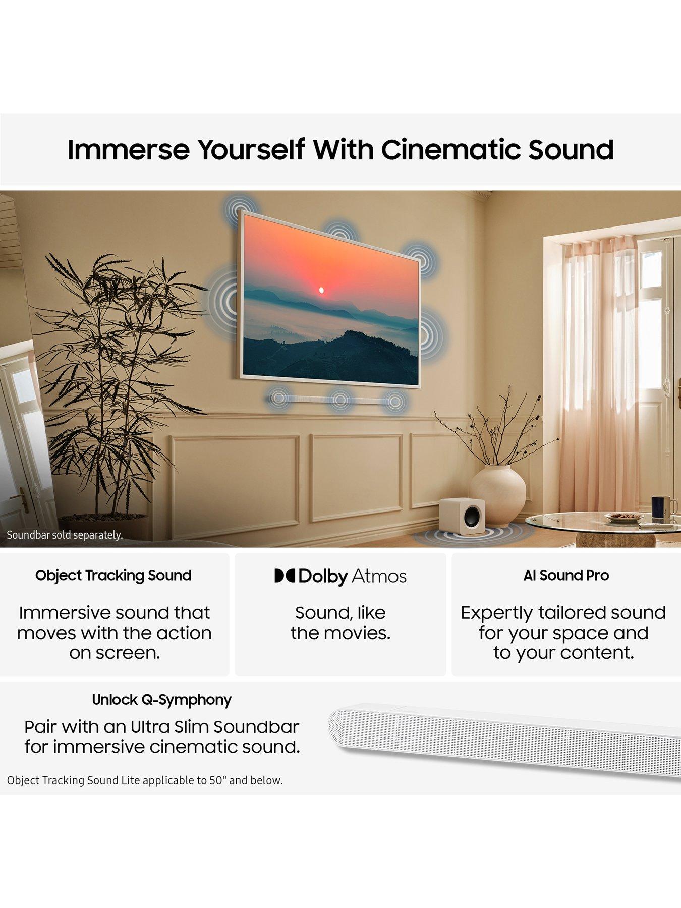 Image 6 of 8 of Samsung LS03F&nbsp;50-inch The Frame QLED AI Smart TV with Art Mode &amp; Wall Mount - QE50LS03F