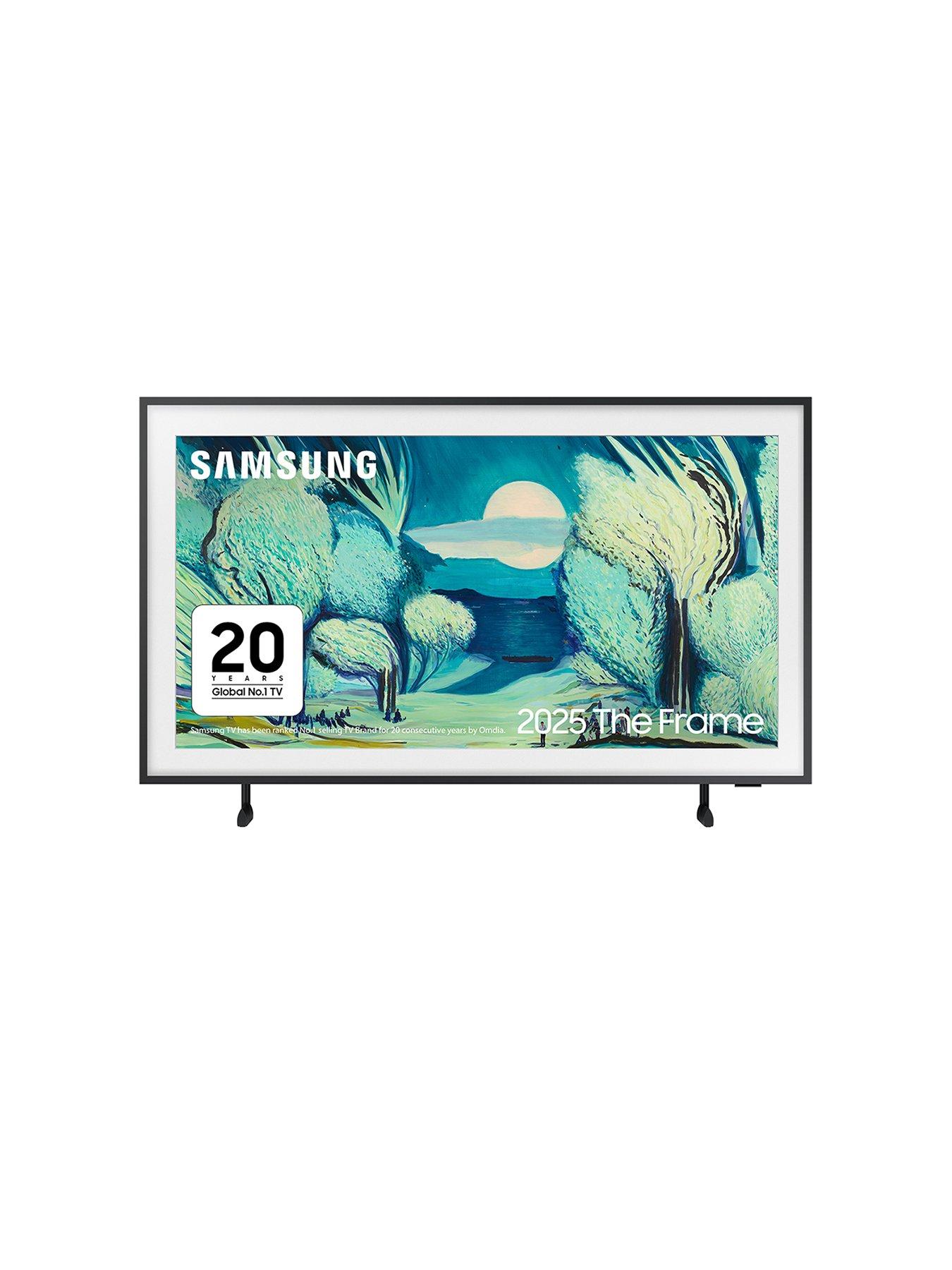 Samsung LS03F 43-inch The Frame QLED AI Smart TV with Art Mode  &  Wall Mount - QE43LS03F
