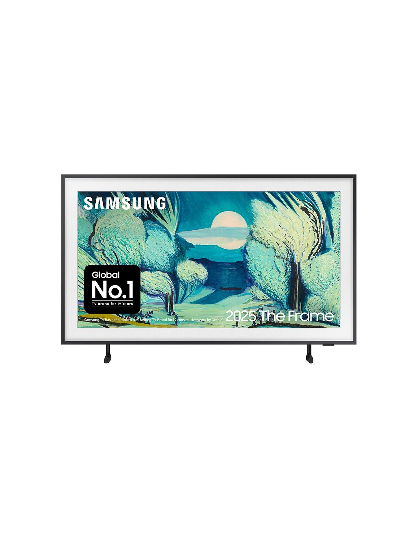 Image 1 of 8 of Samsung LS03F&nbsp;43-inch The Frame QLED AI Smart TV with Art Mode &amp; Wall Mount - QE43LS03F