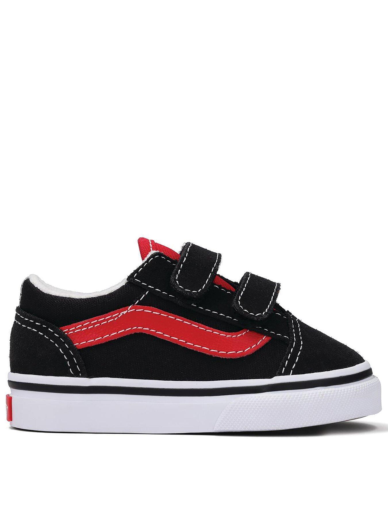  image of vans-toddler-old-skool-velcro-trainers-multi