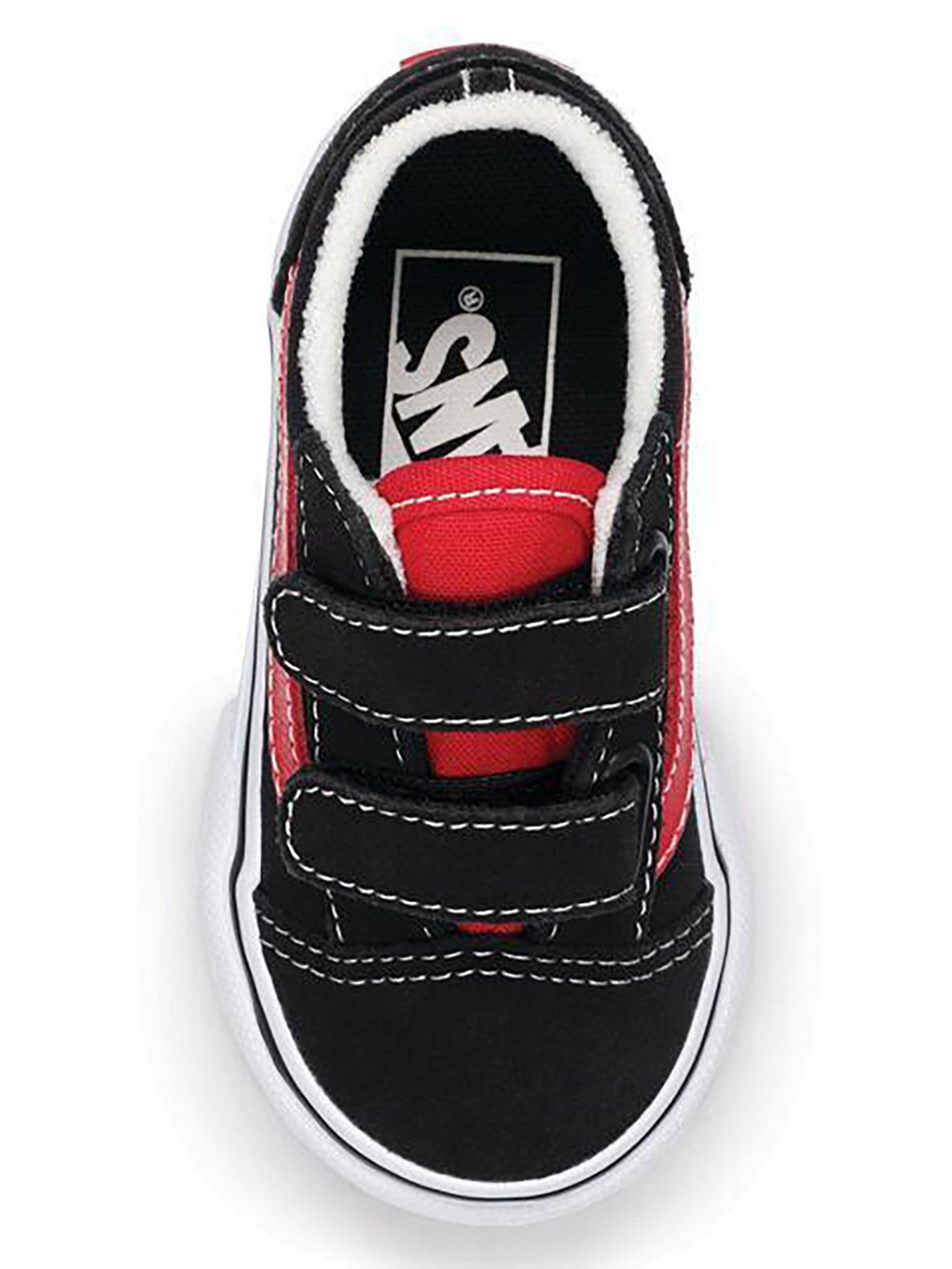  image of vans-toddler-old-skool-velcro-trainers-multi