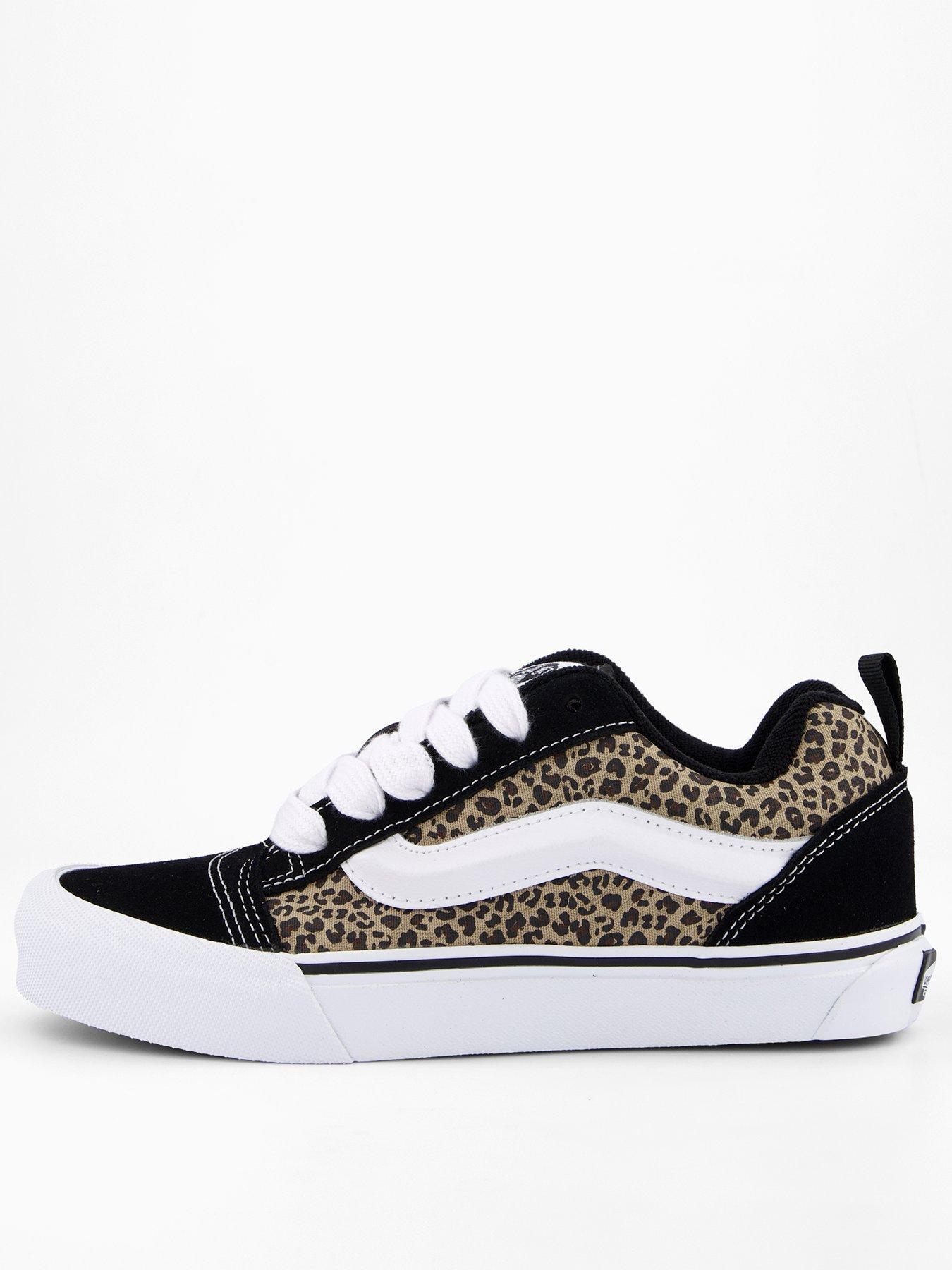 undefined Junior Girls Knu Skool - Black/Leopard