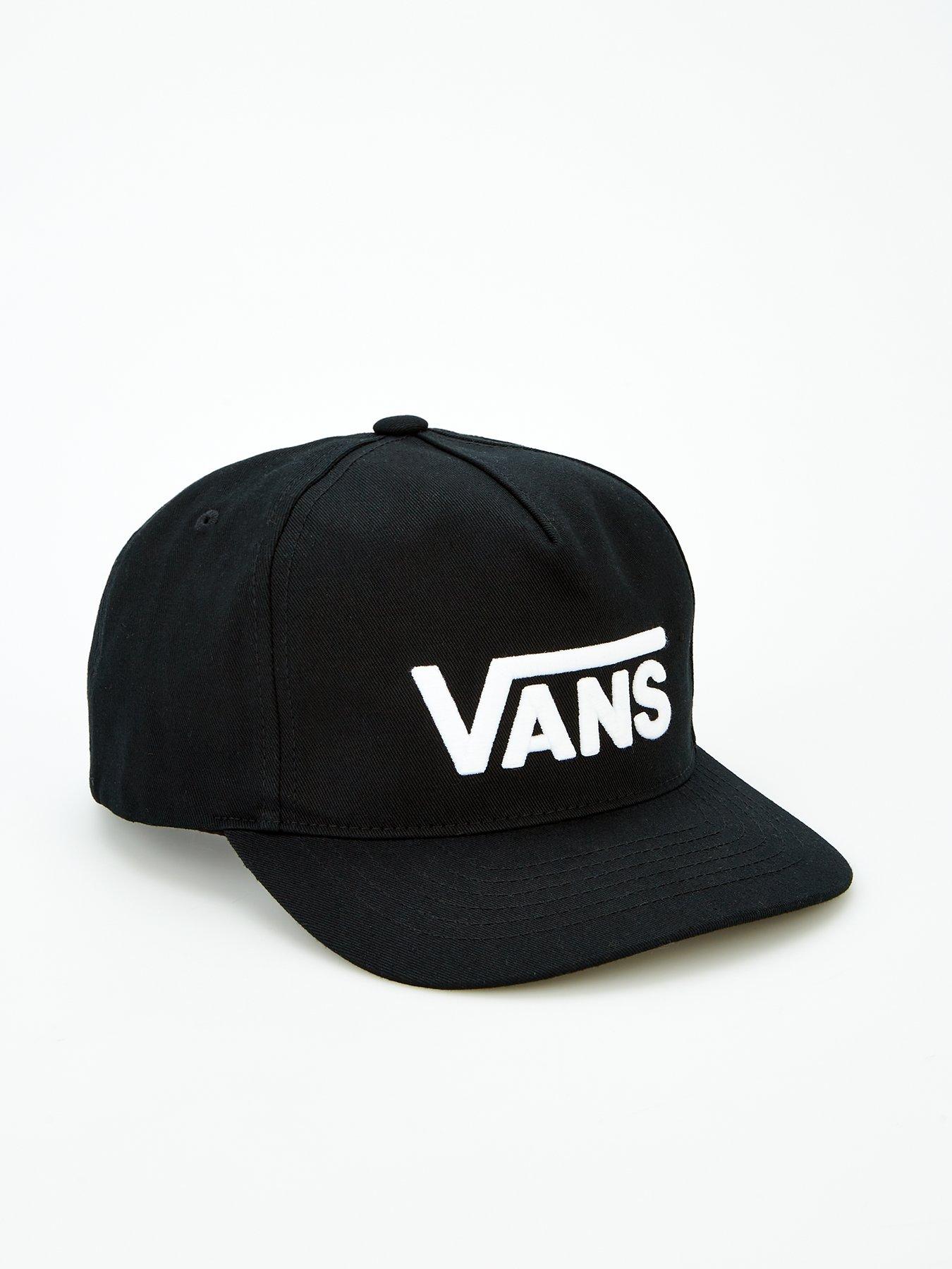 Image 1 of 4 of Vans Unisex Drop V Logo Snapback - Black