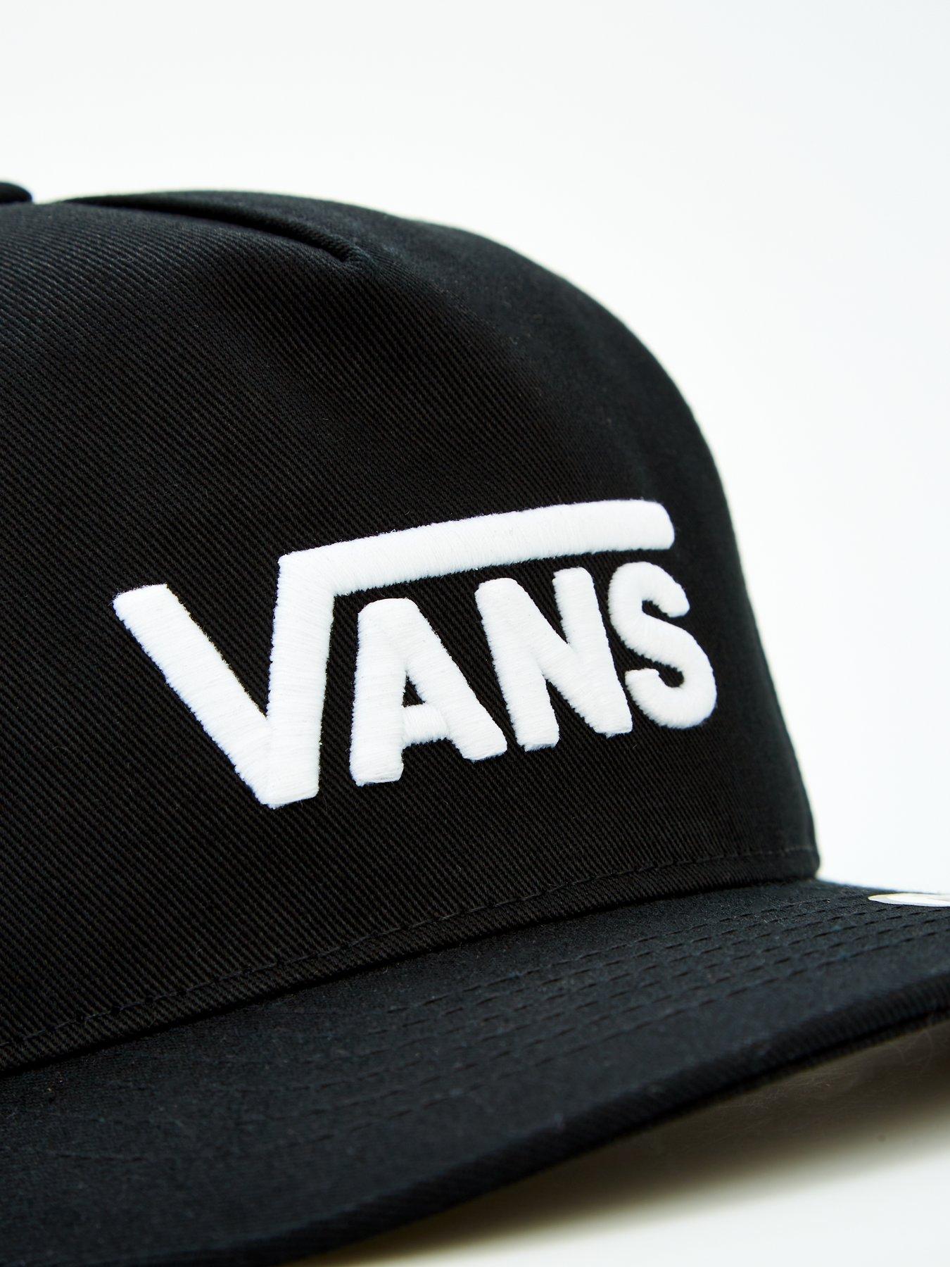 Image 2 of 4 of Vans Junior Drop V Logo Snapback - Black