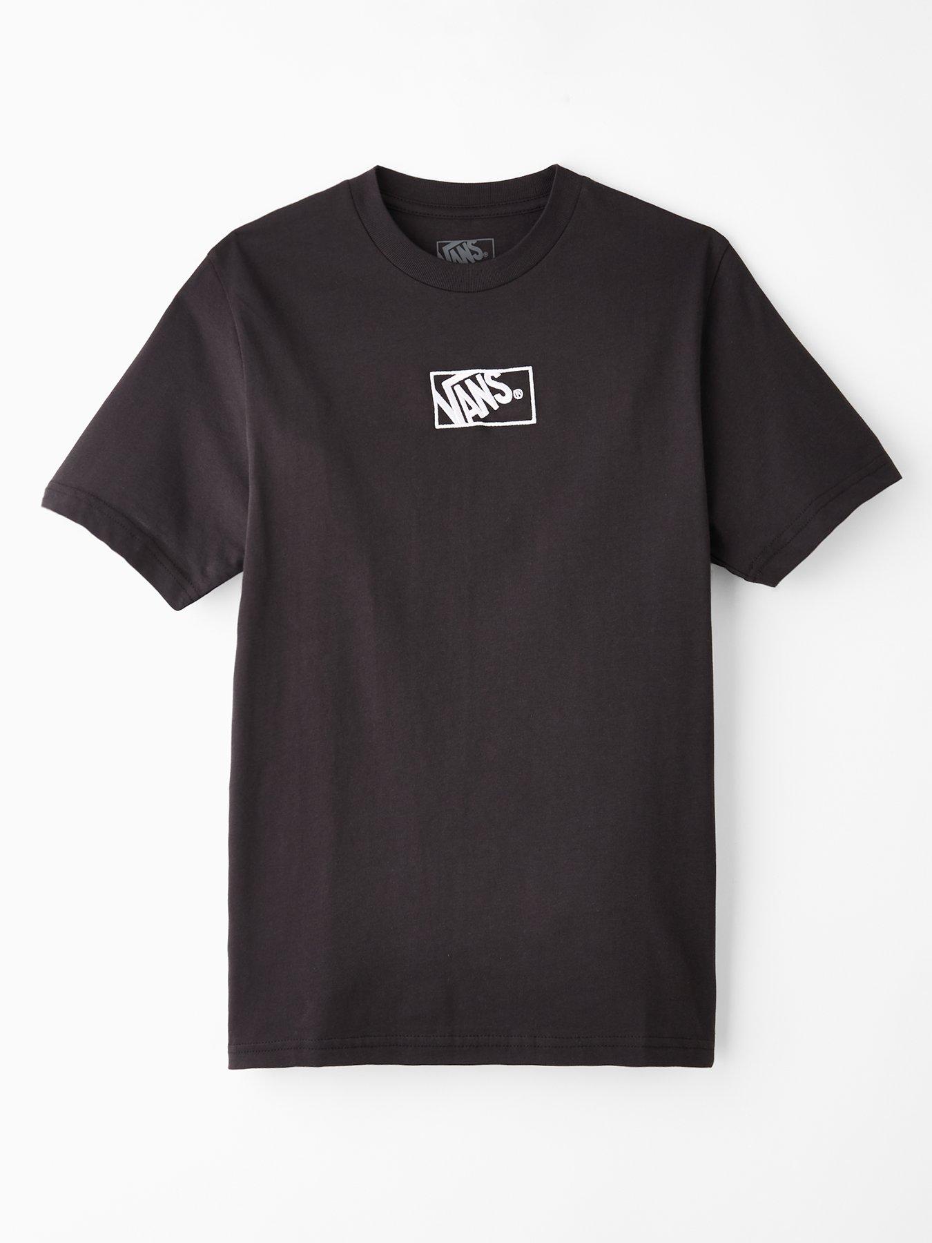 Vans Boys Blocked Box Short Sleeve T-Shirt - Black