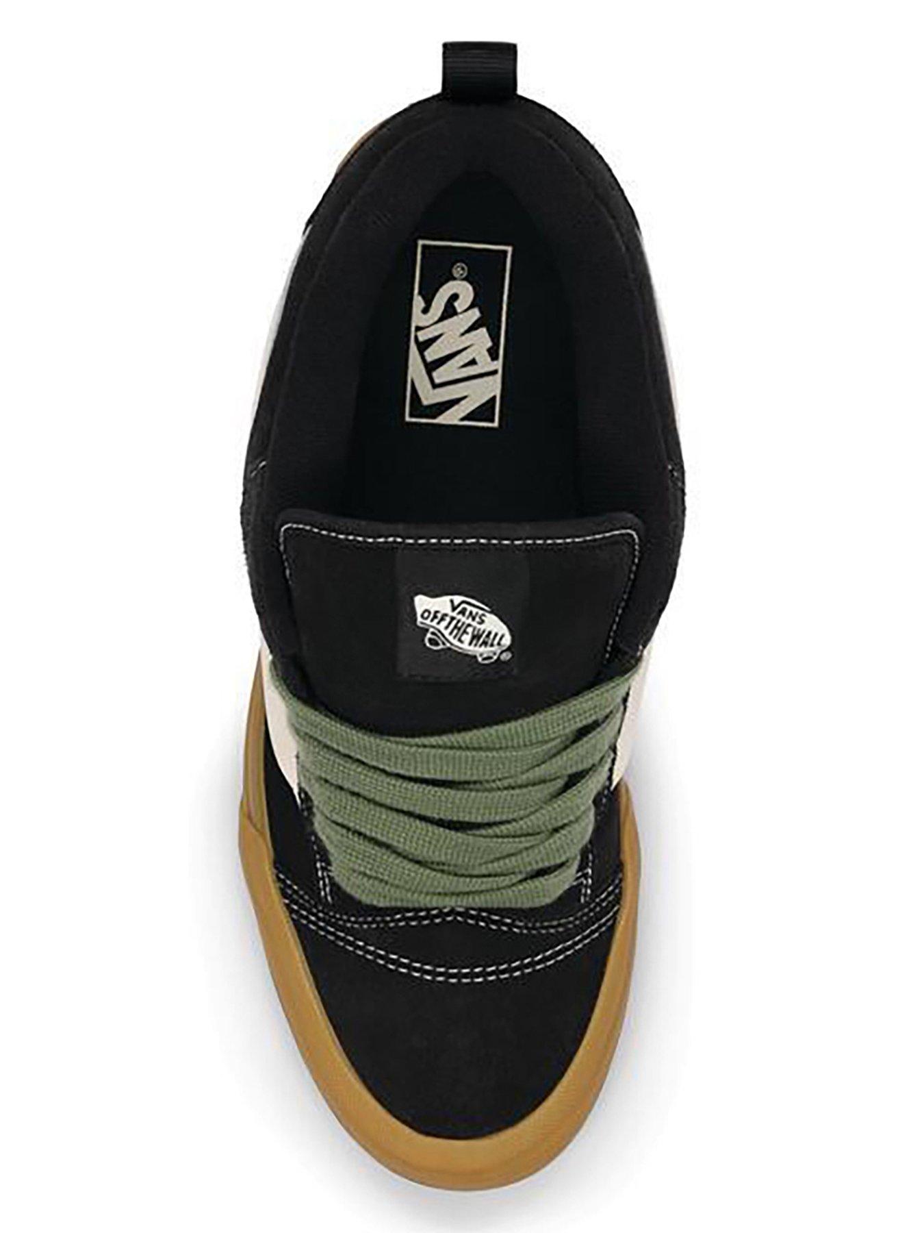 Image 2 of 2 of Vans Mens Knu Skool Trainers - Black