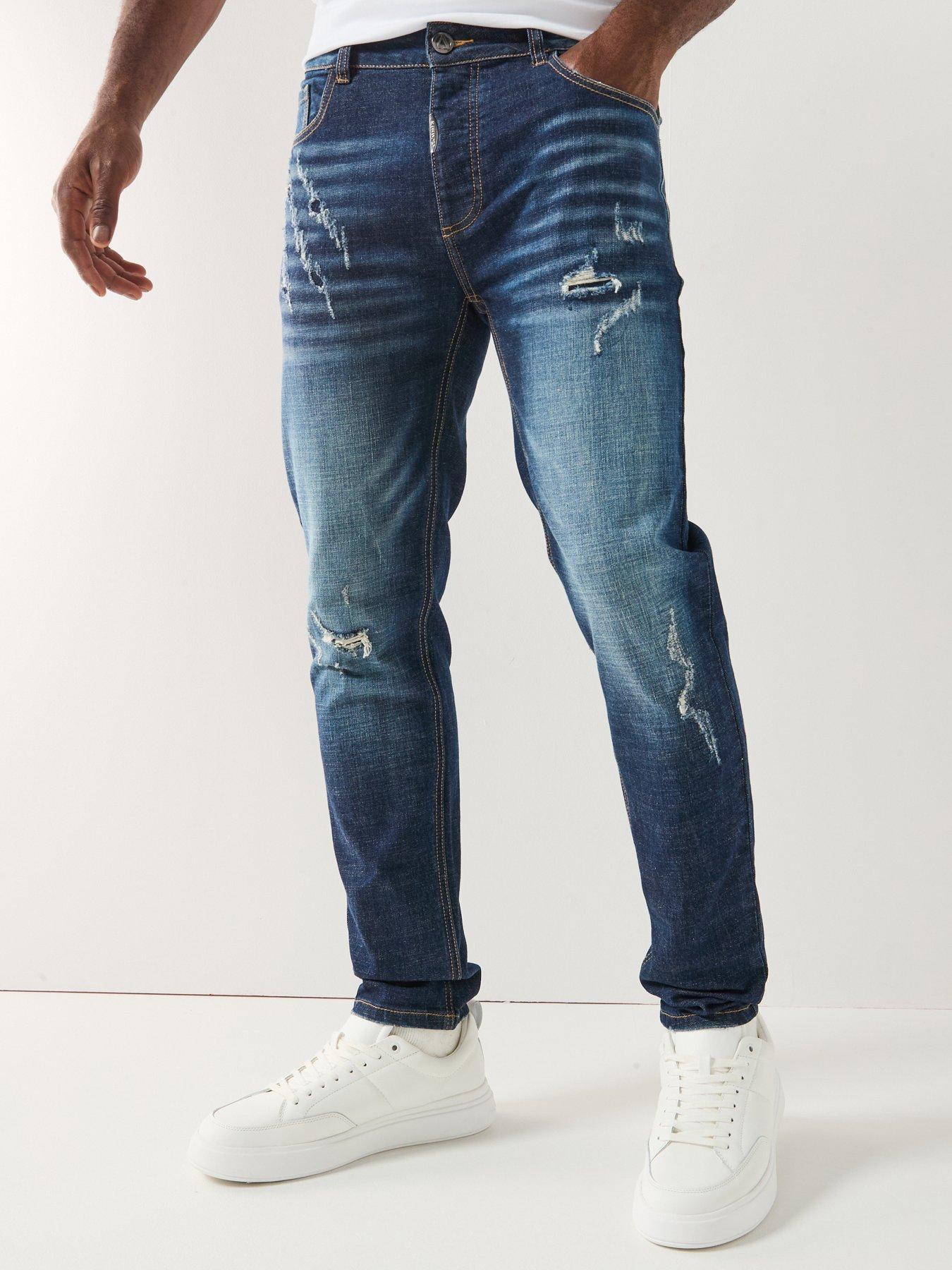 undefined Artiglio Slim Fit Jeans - Dark Blue