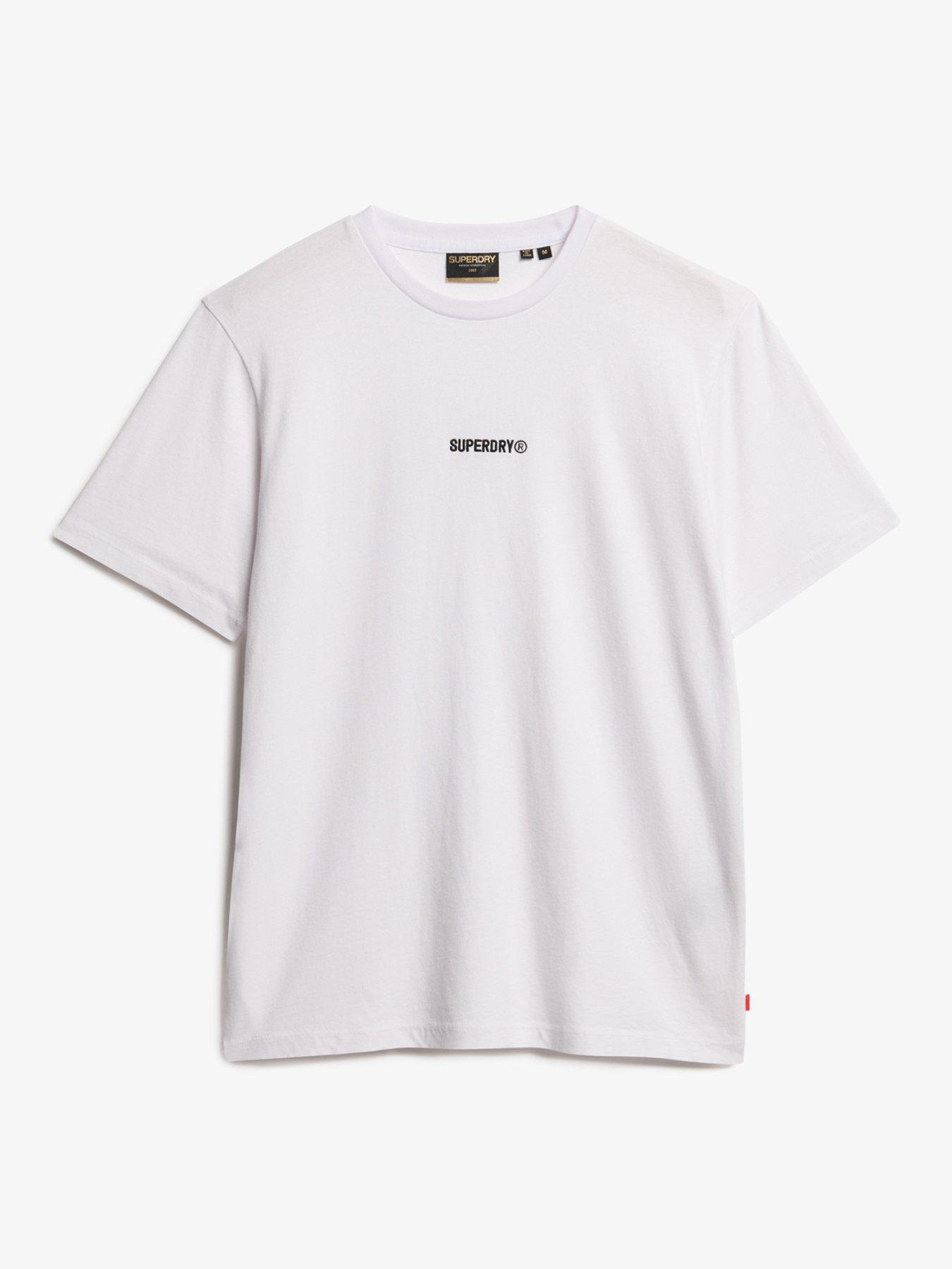 Image 4 of 5 of Superdry Micro Logo T Shirt - White