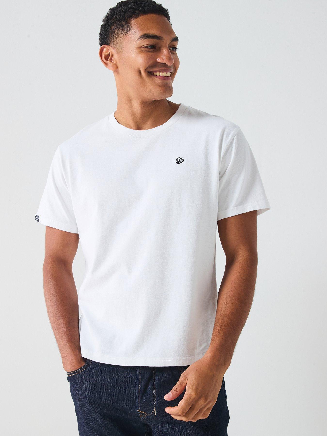  image of superdry-essentials-relaxed-t-shirt-white